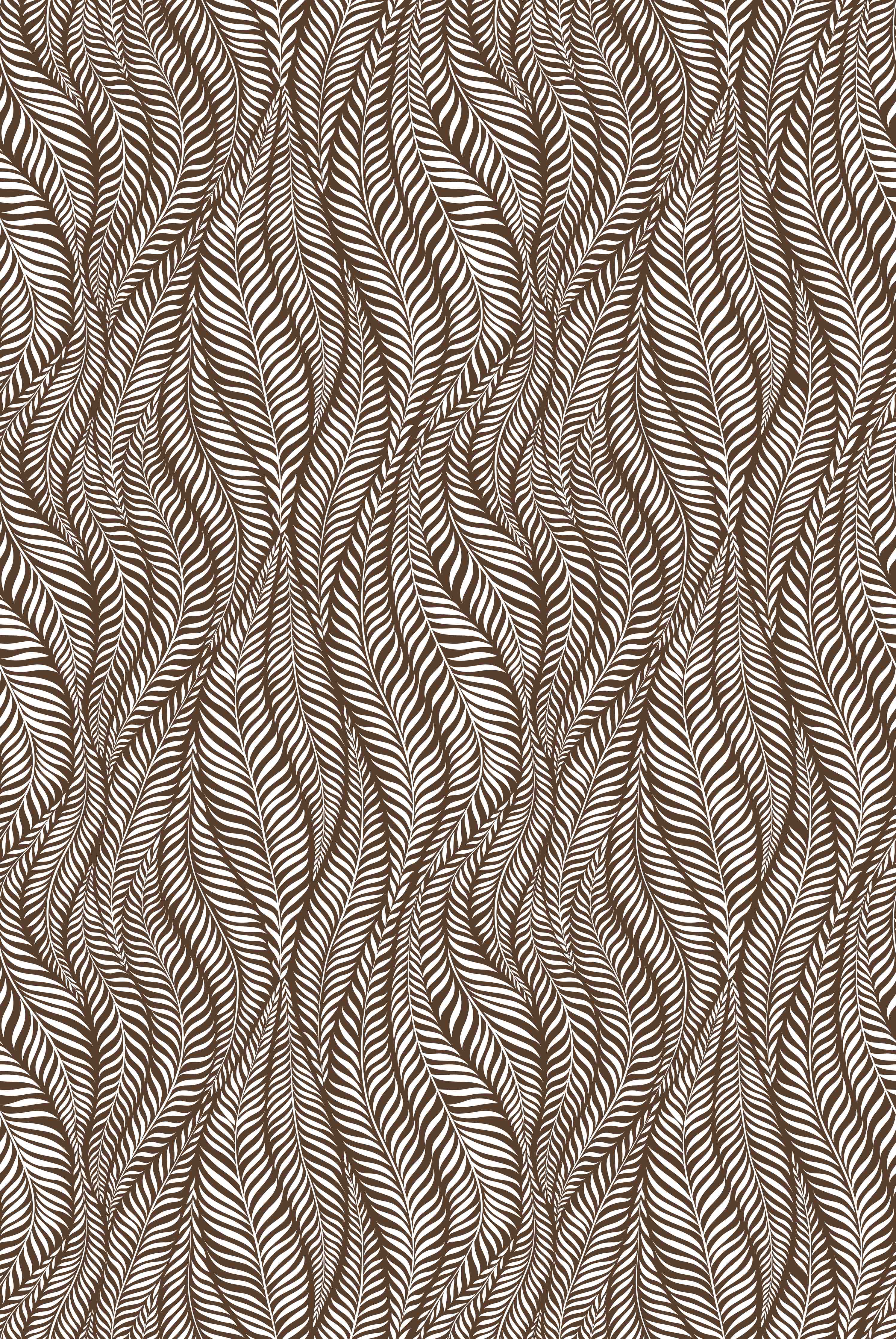 Duschrückwand-Elegantes Zickzack-Muster in Braun und Weiß