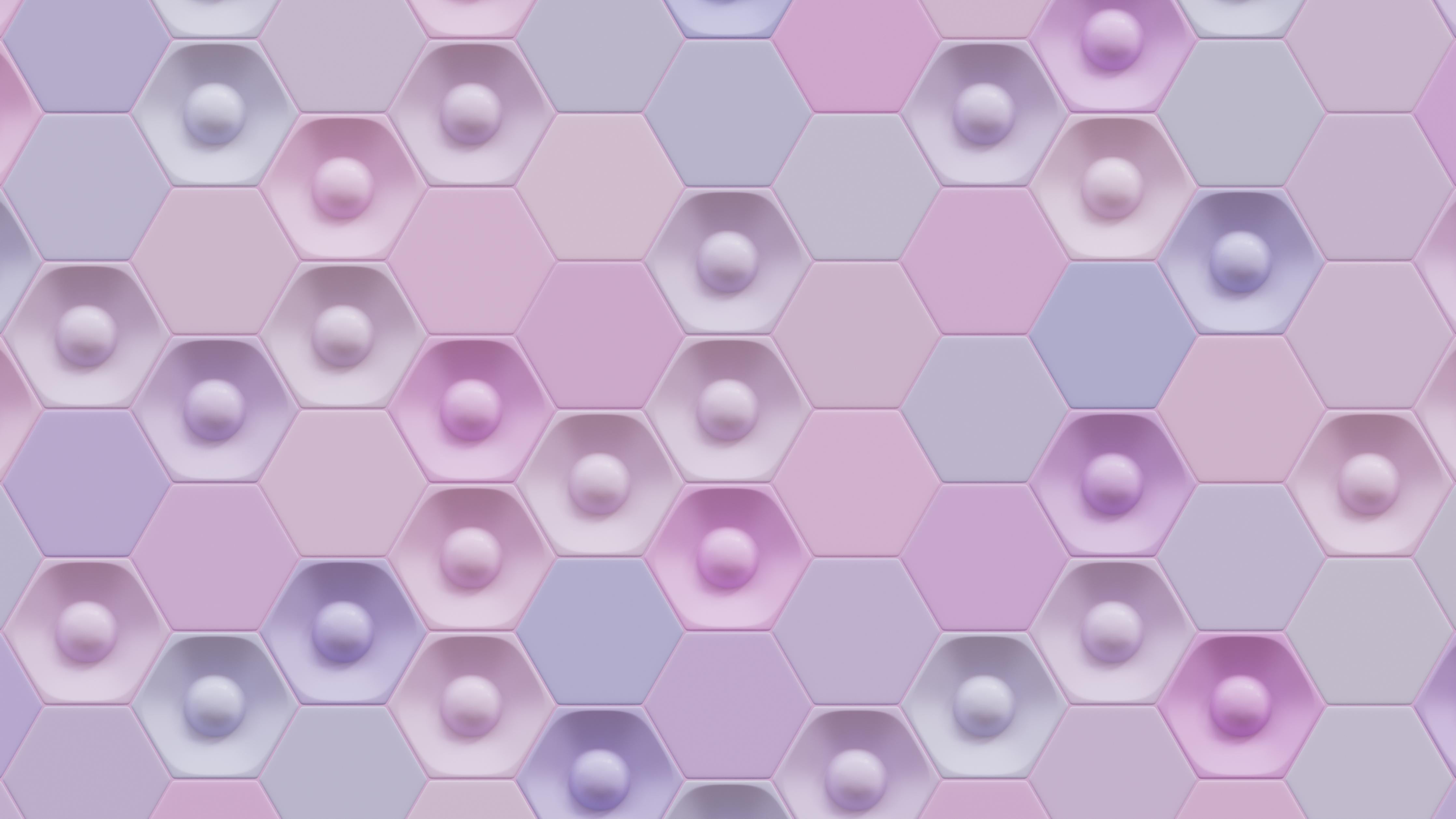 Duschrückwand-Farbenfrohes geometrisches Hexagon-Muster