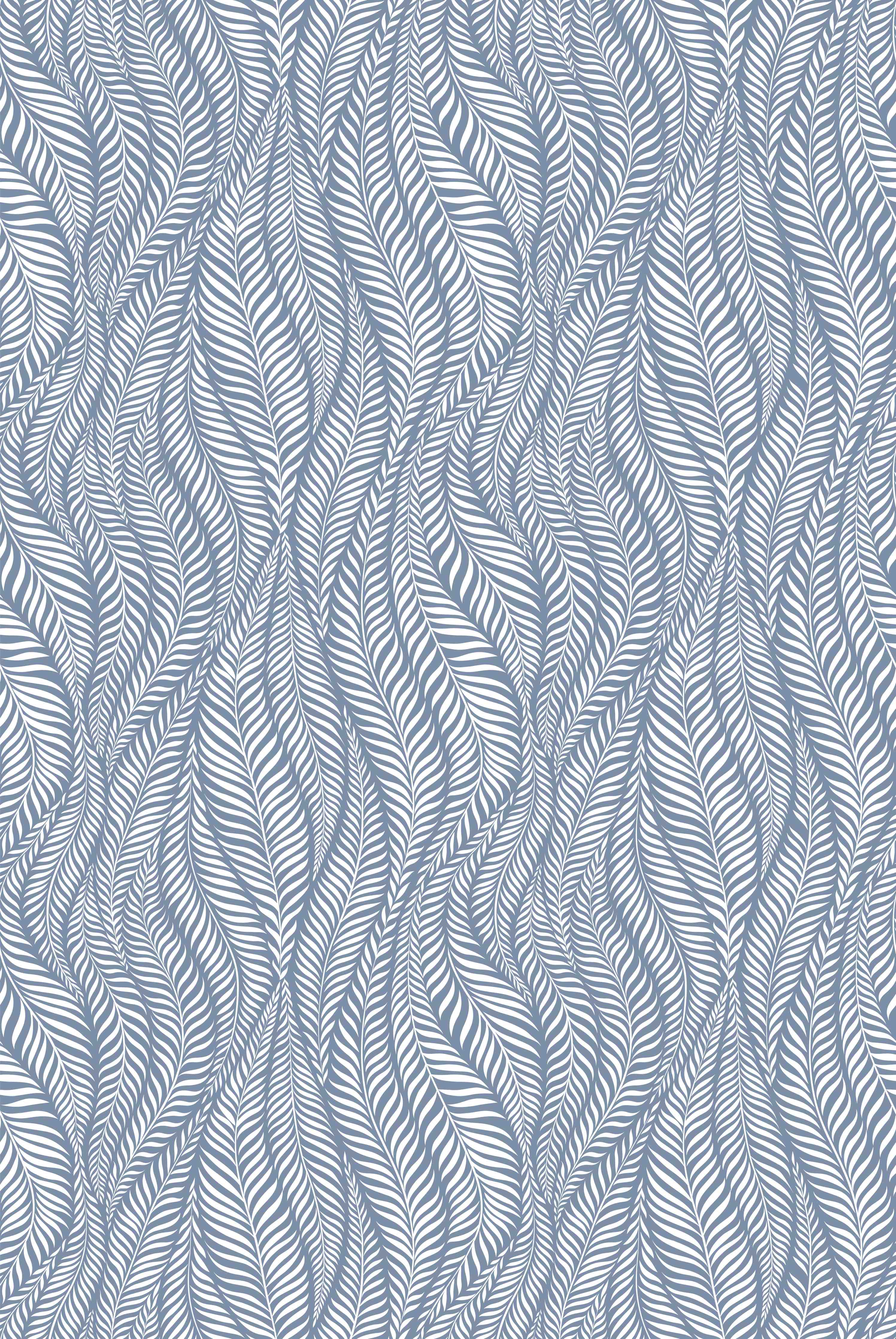 Duschrückwand-Feine blaue Linienmuster mit Wellen-Design