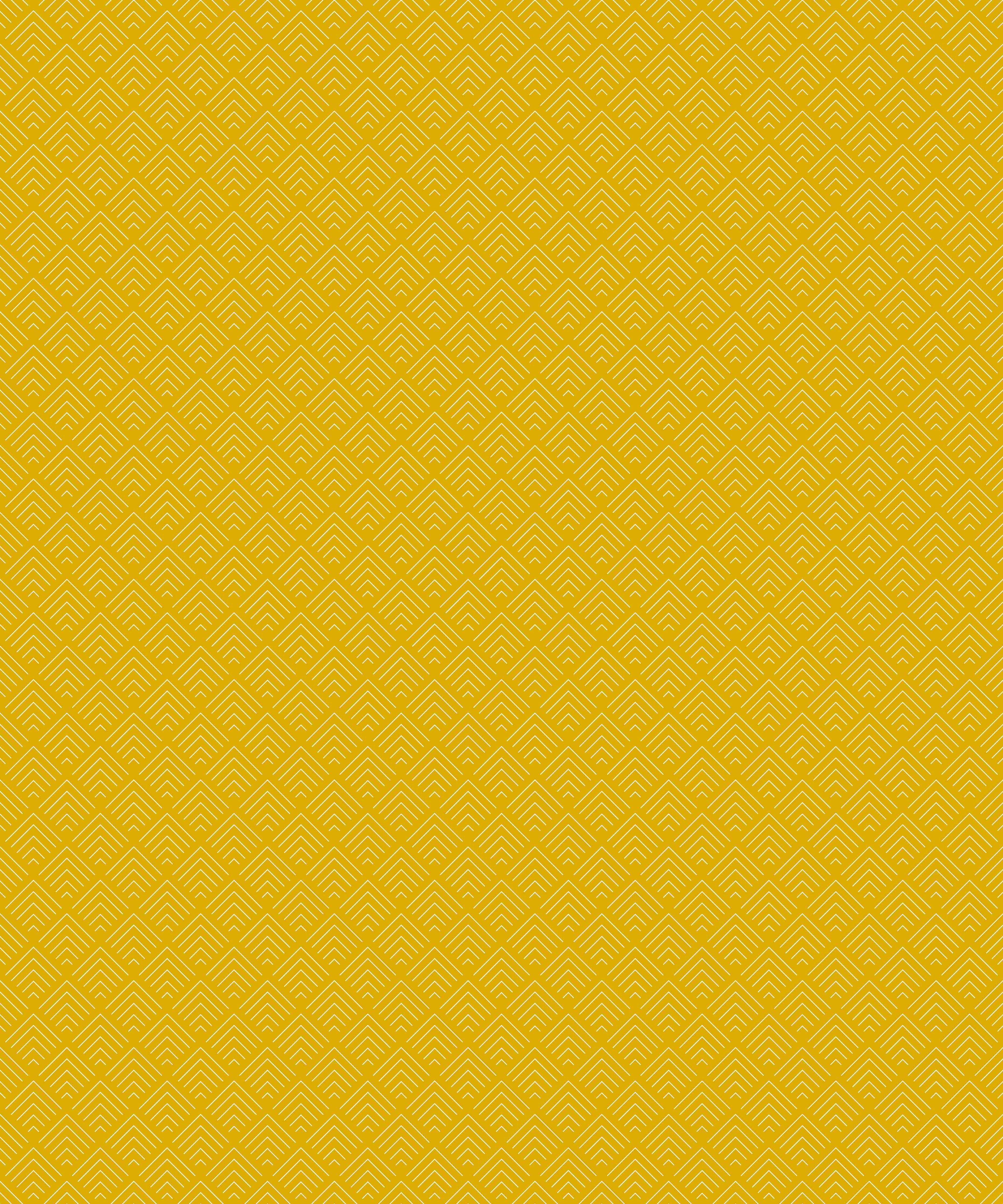 Duschrückwand-Gelbe Wand mit geometrischem Muster