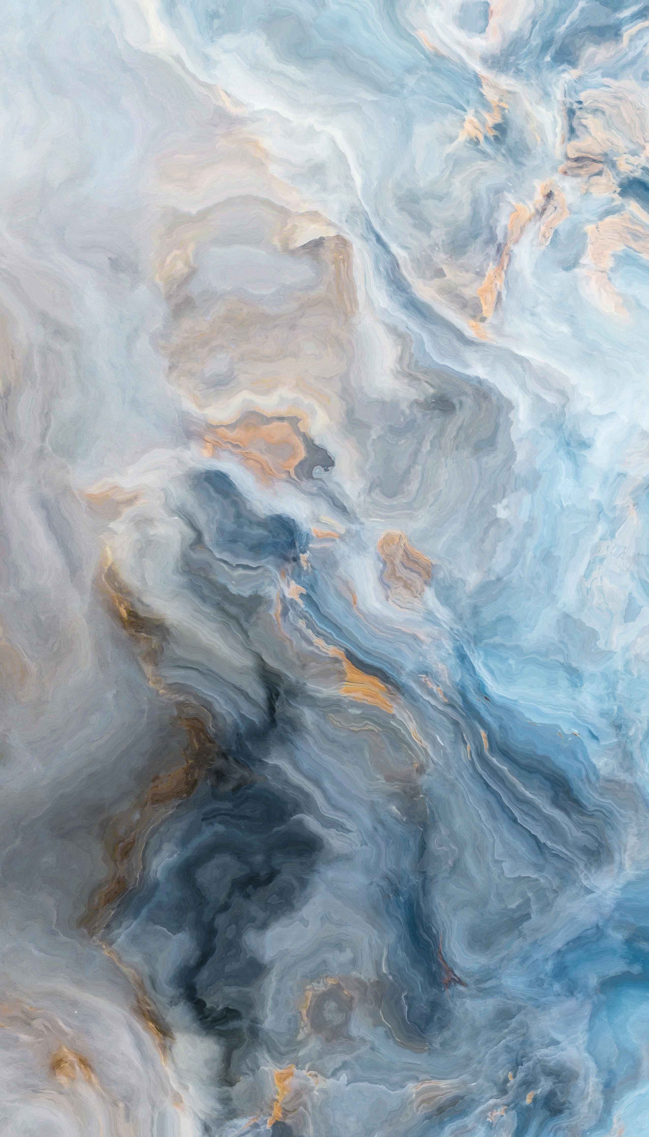 Duschrückwand-Gemalter bläulicher Marmor