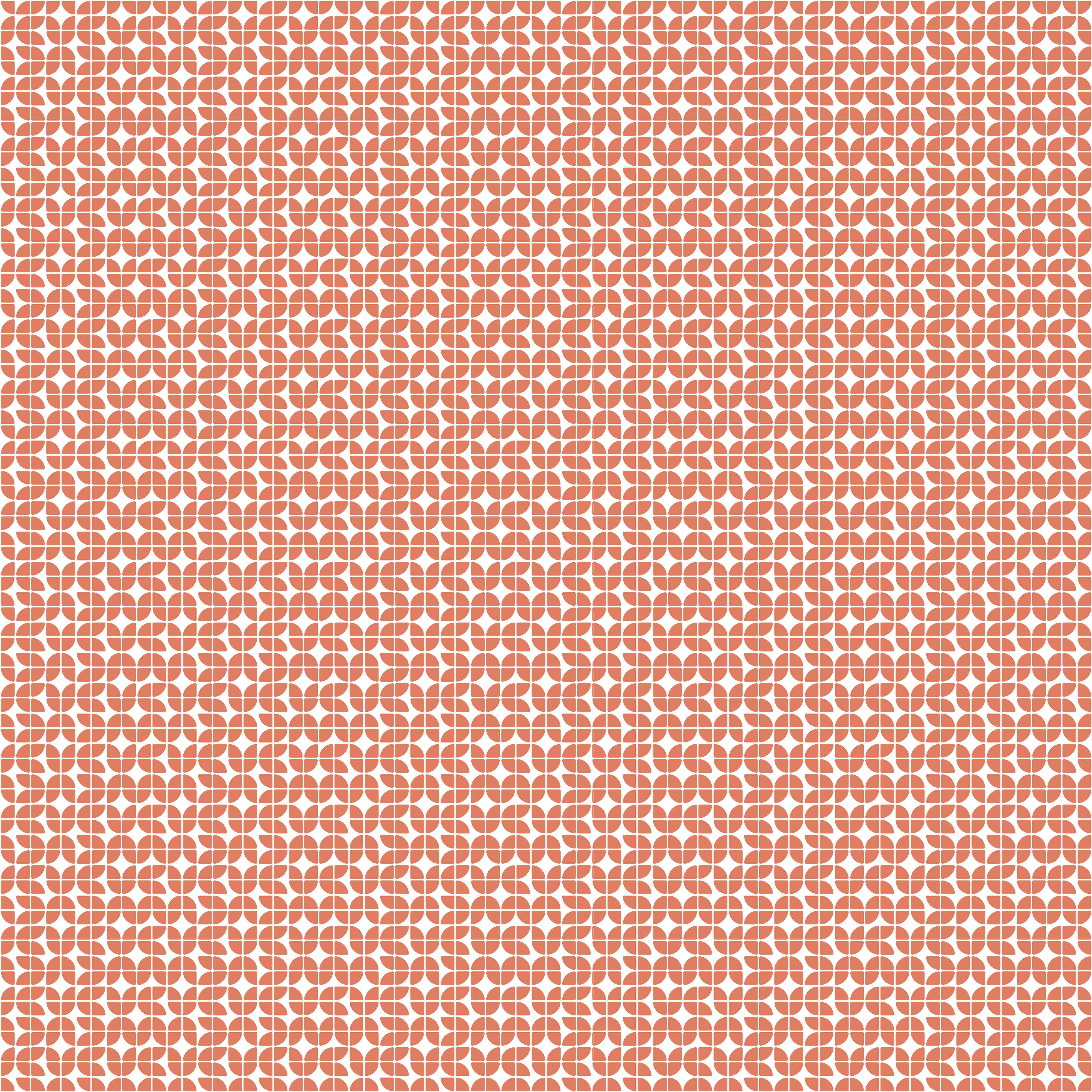 Duschrückwand-Geometrisches Muster in warmen Terrakotta-Tönen