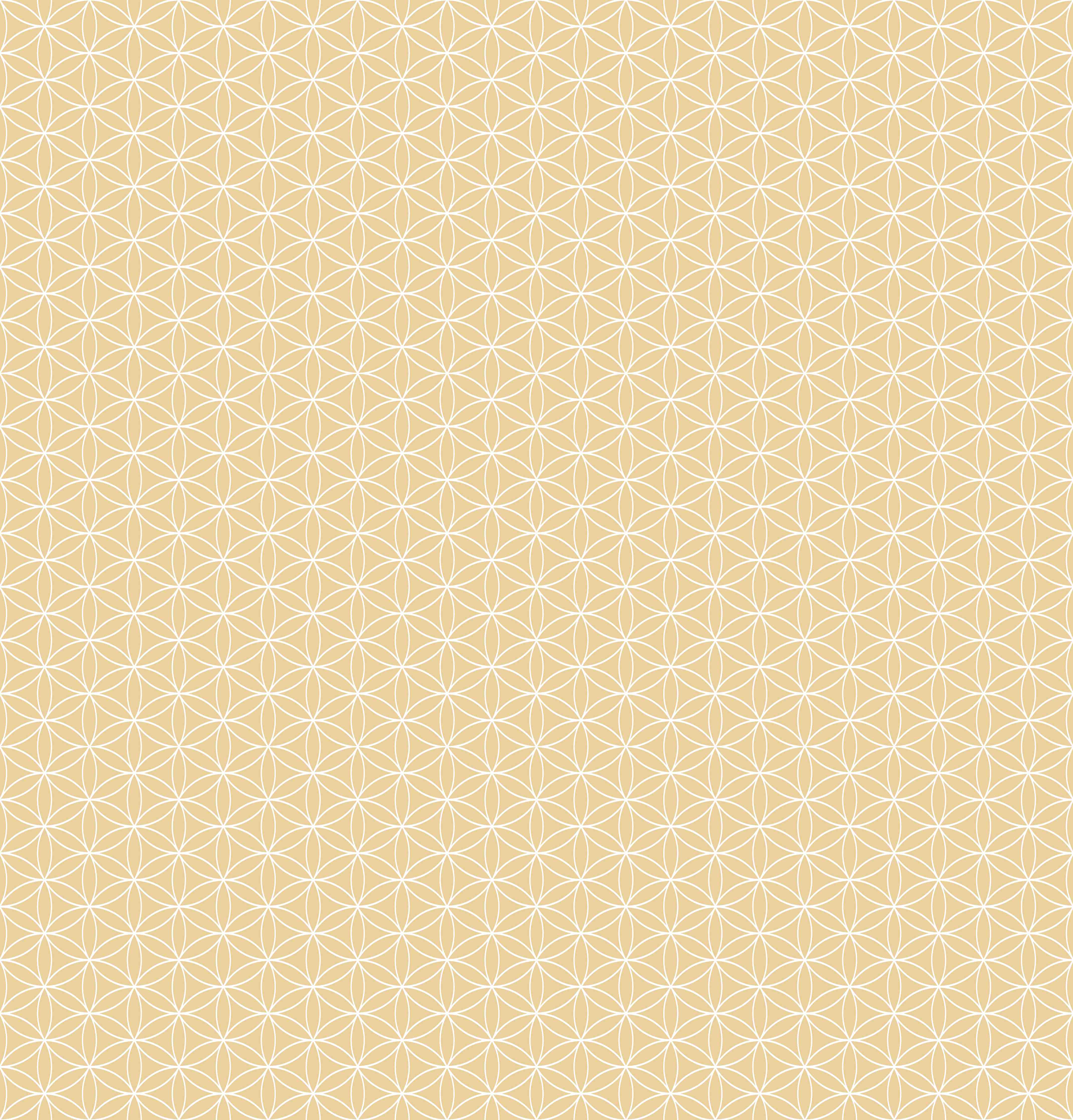Duschrückwand-Helle geometrische Mustertapete in Cremefarben