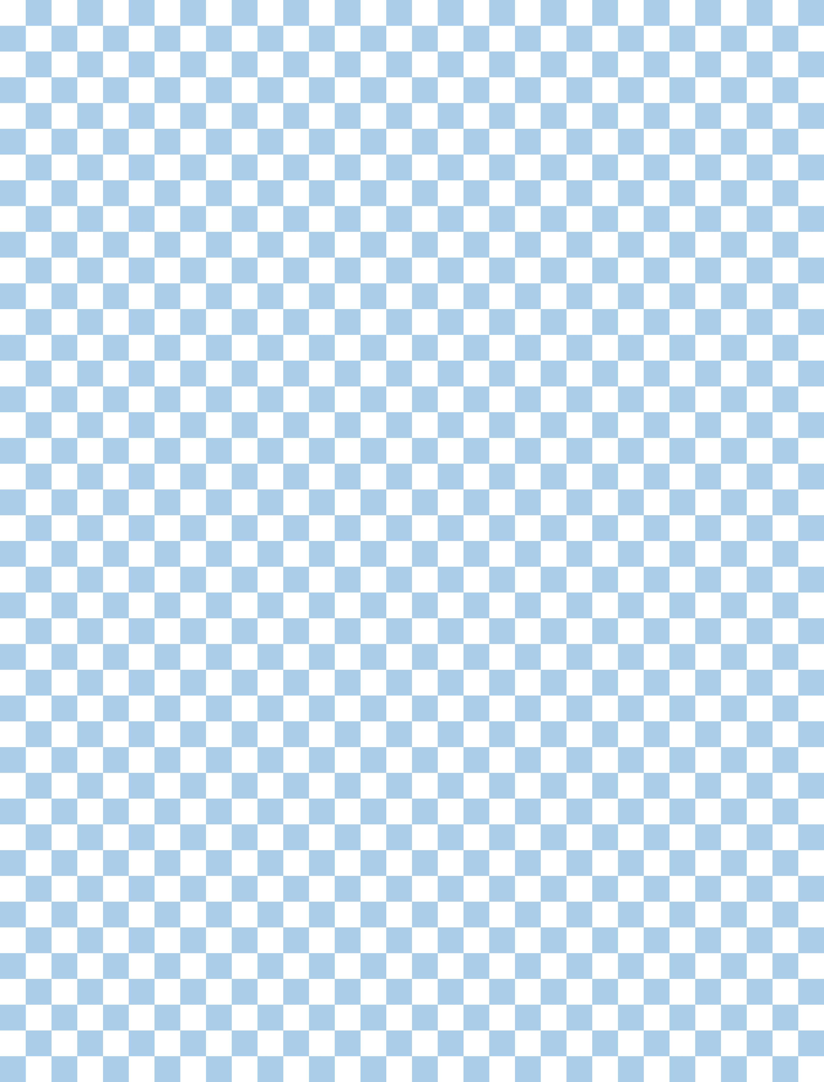 Duschrückwand-Helles, transparentes Karomuster in Blau und Weiß