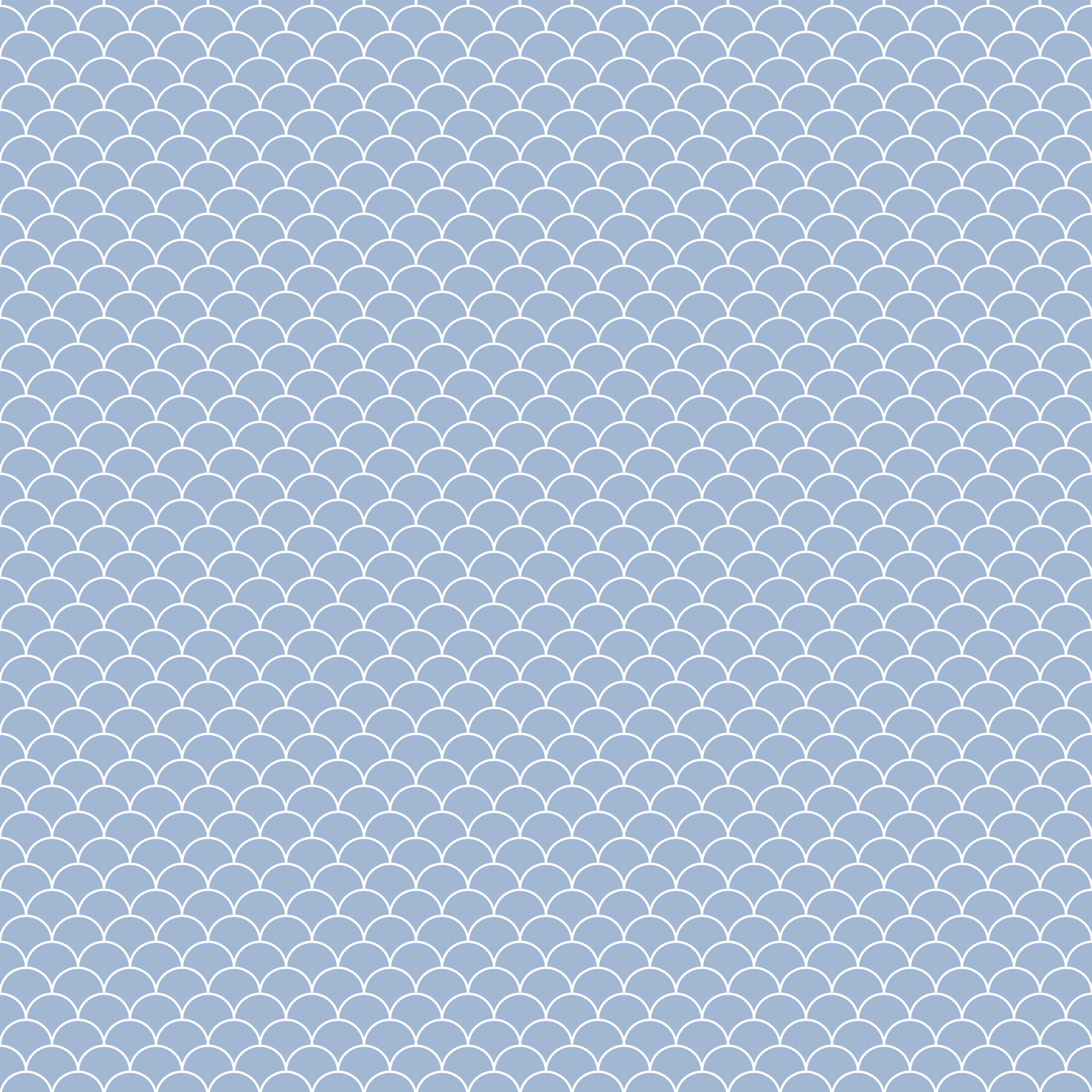 Duschrückwand-Himmelblaue Meeresmuster mit schuppenartigem Design