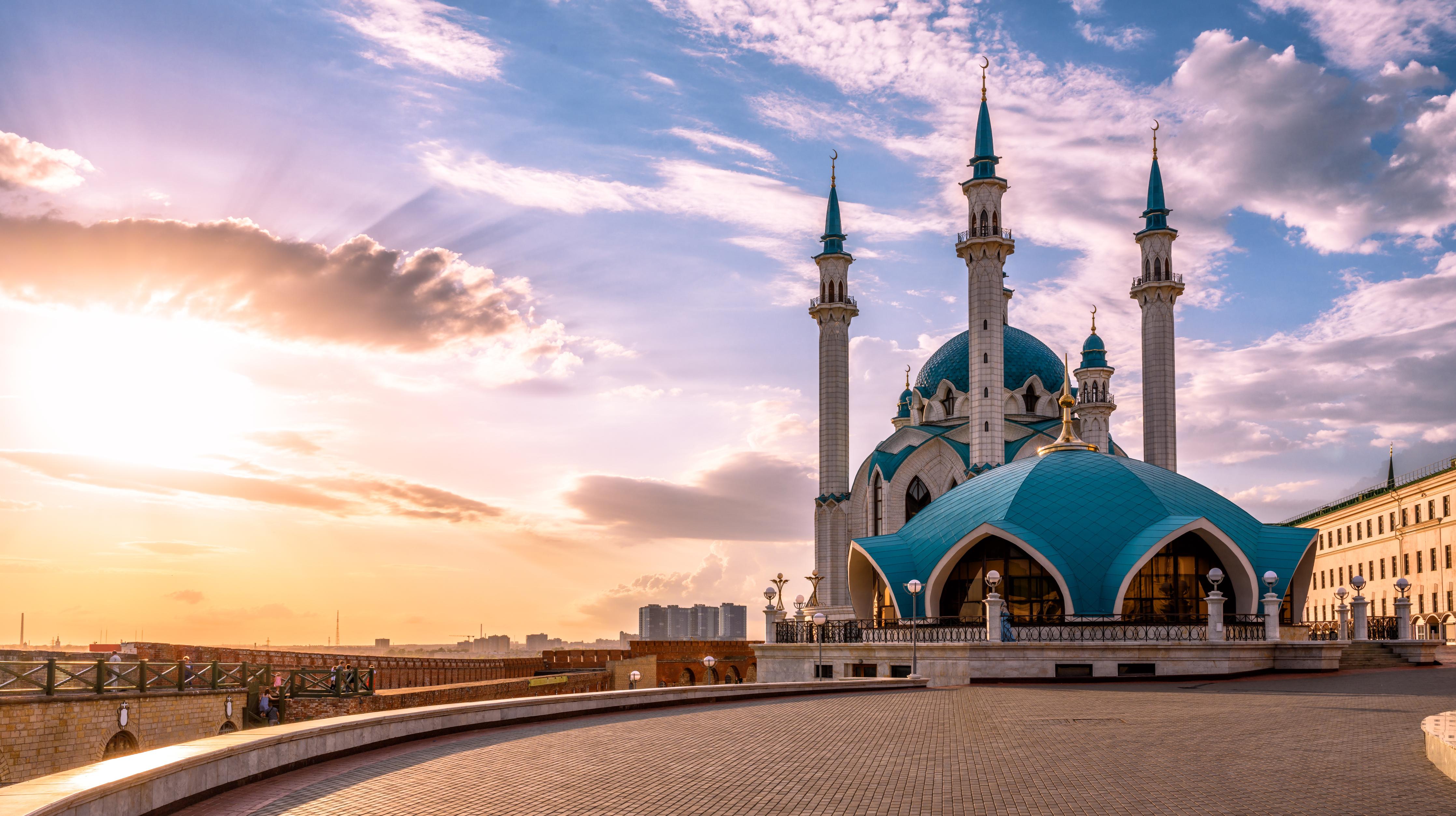 Duschrückwand-Kul-Sharif-Moschee - Russland