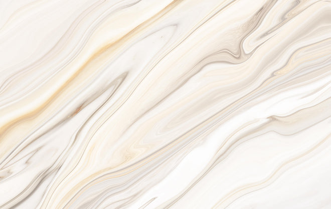 Duschrückwand - Marmor - weiß bräunliches Muster