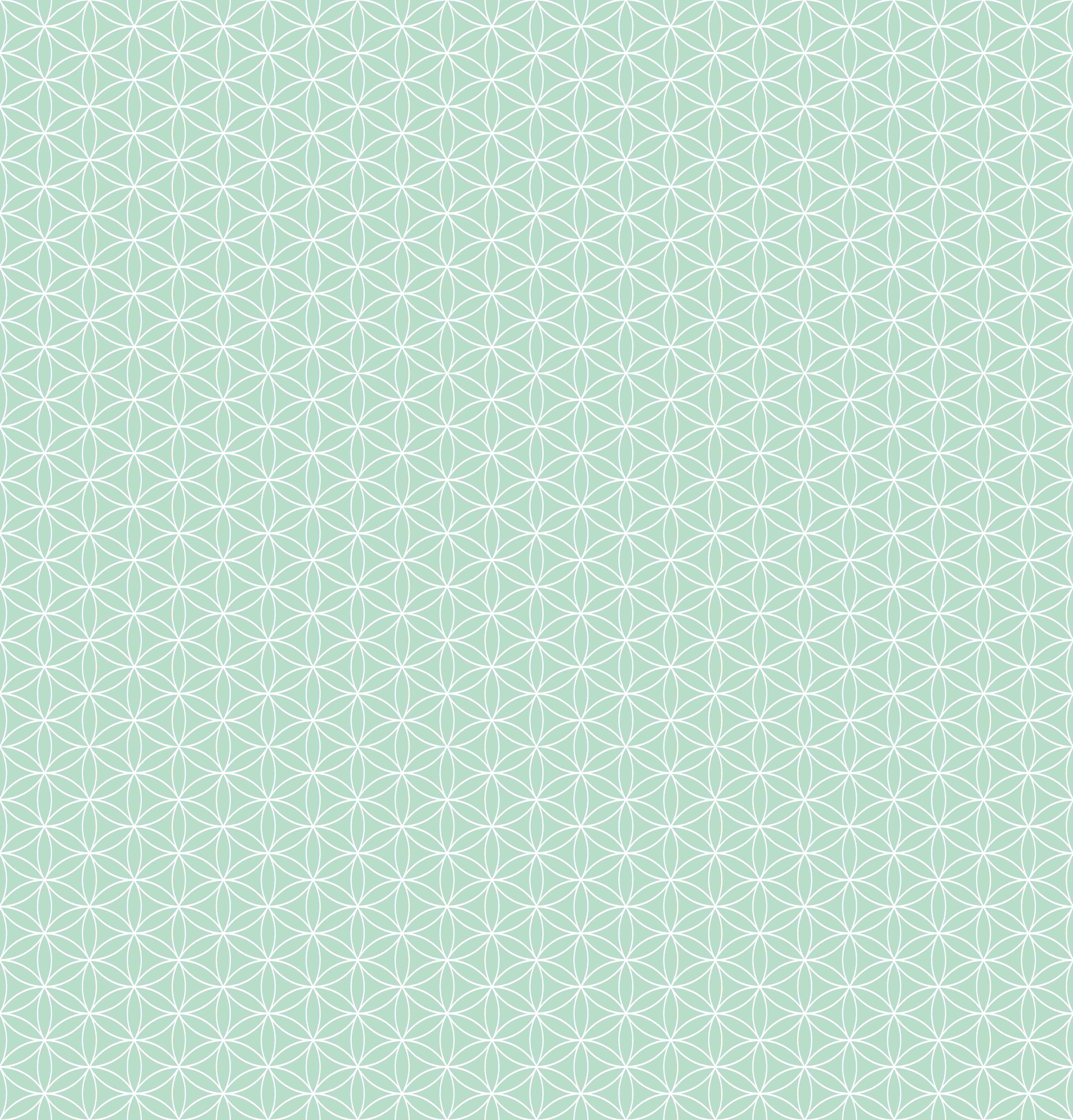 Duschrückwand-Mintgrüne geometrische Musterwand