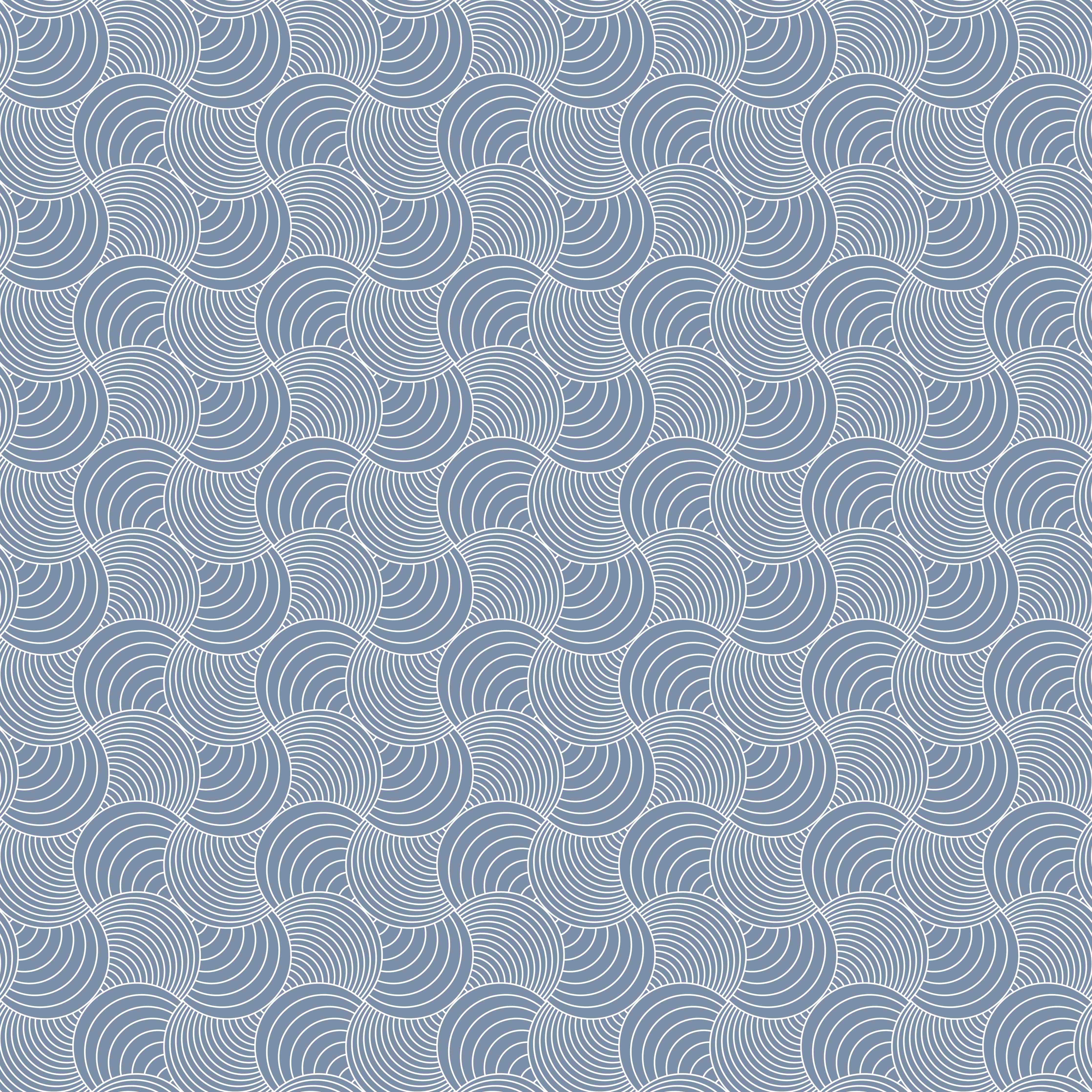 Duschrückwand-Moderne blaue geometrische Musterfliese