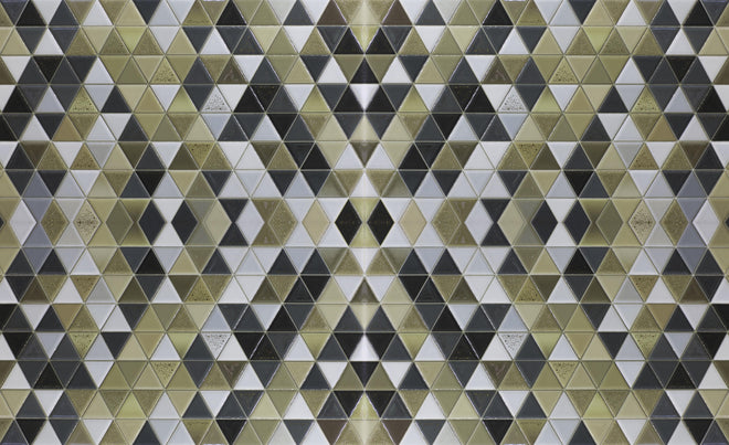 Duschrückwand - Modernes Schwarz-Gold-Design Texturmuster