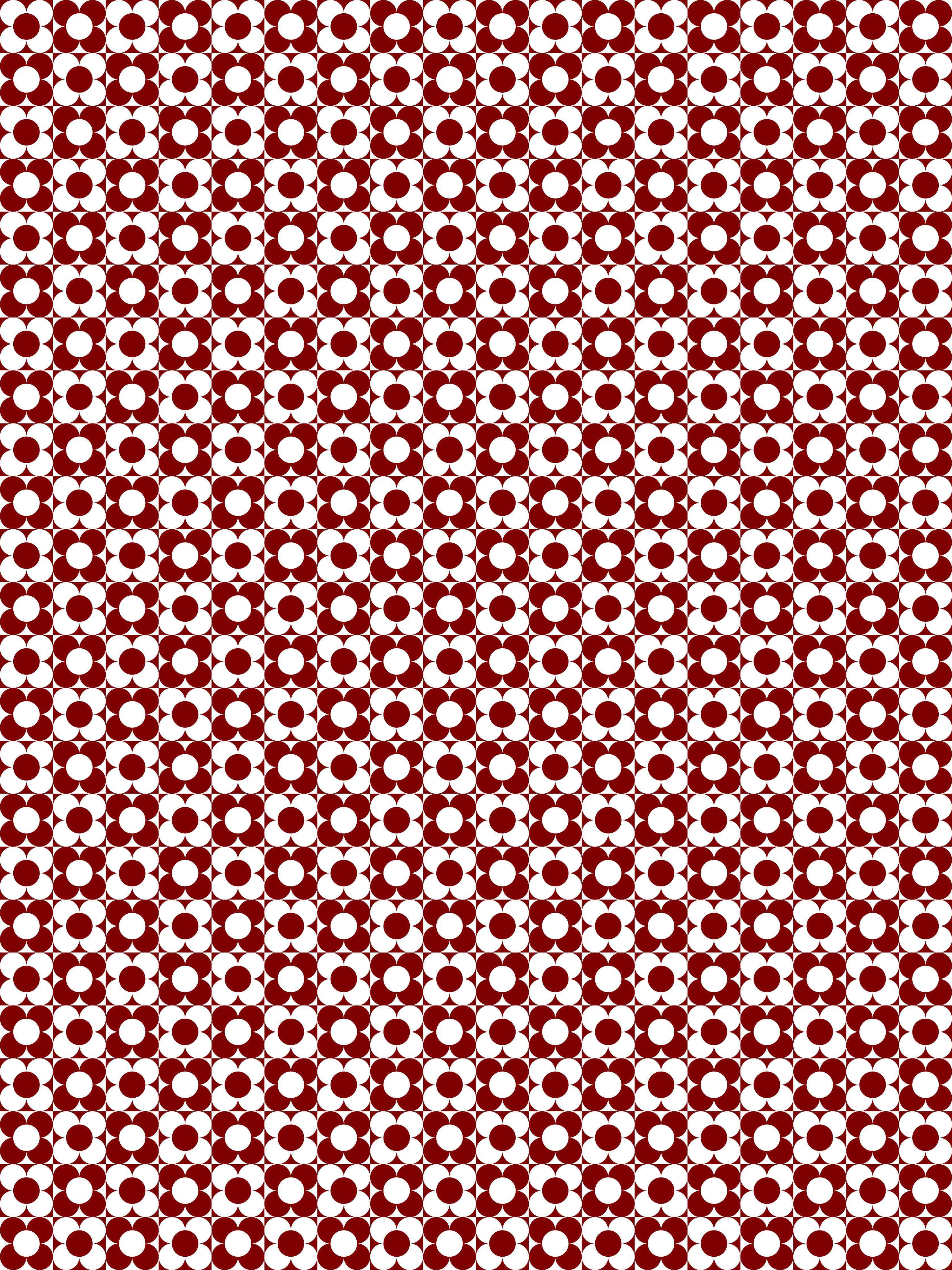 Duschrückwand-Modernes geometrisches Muster in Rot und Weiß