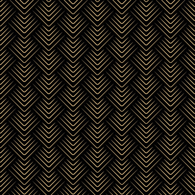 Duschrückwand - Modernes schwarzes V-Förmiges Linienmuster
