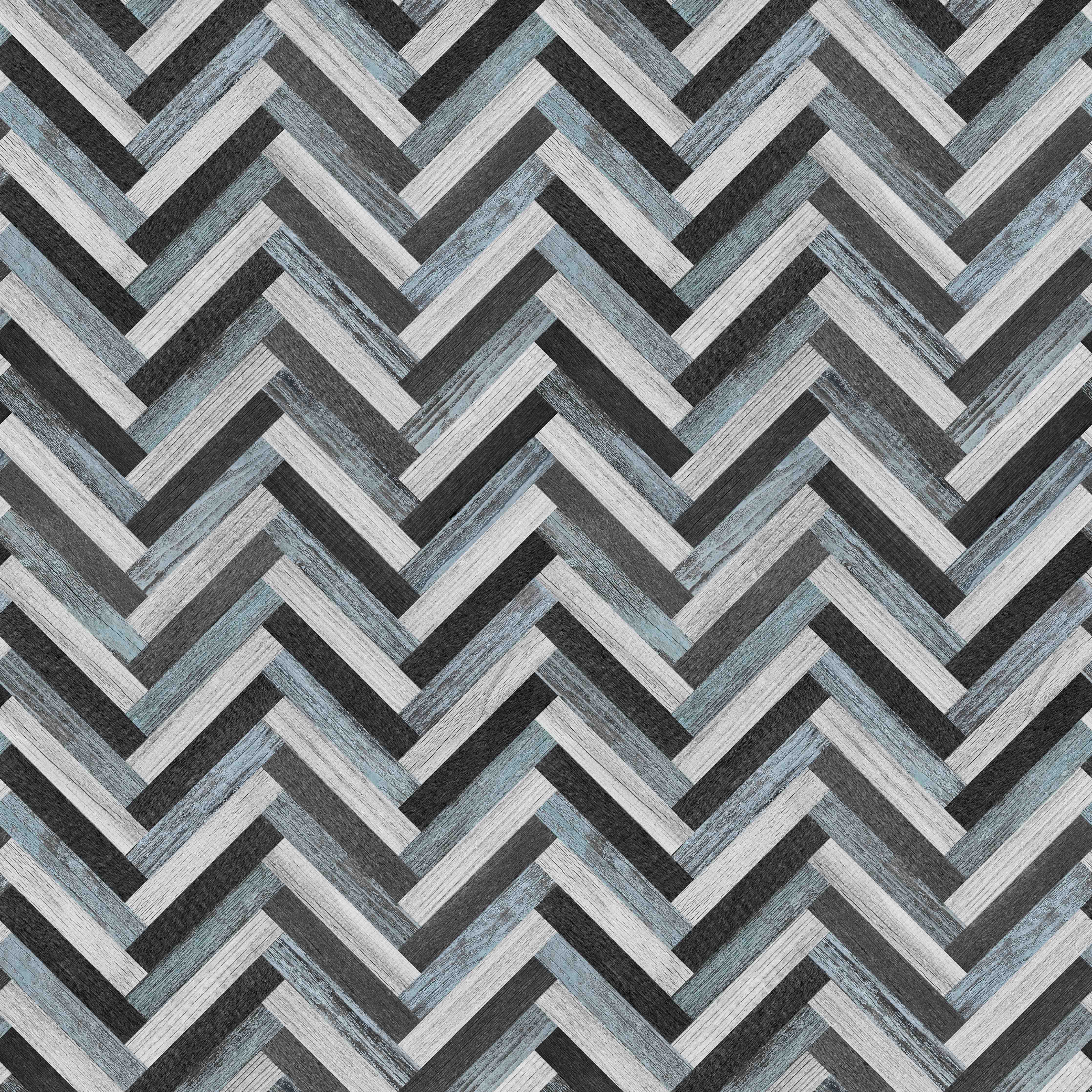 Duschrückwand-Modischer Stoff mit geometrischem Muster in Grau-Schwarz