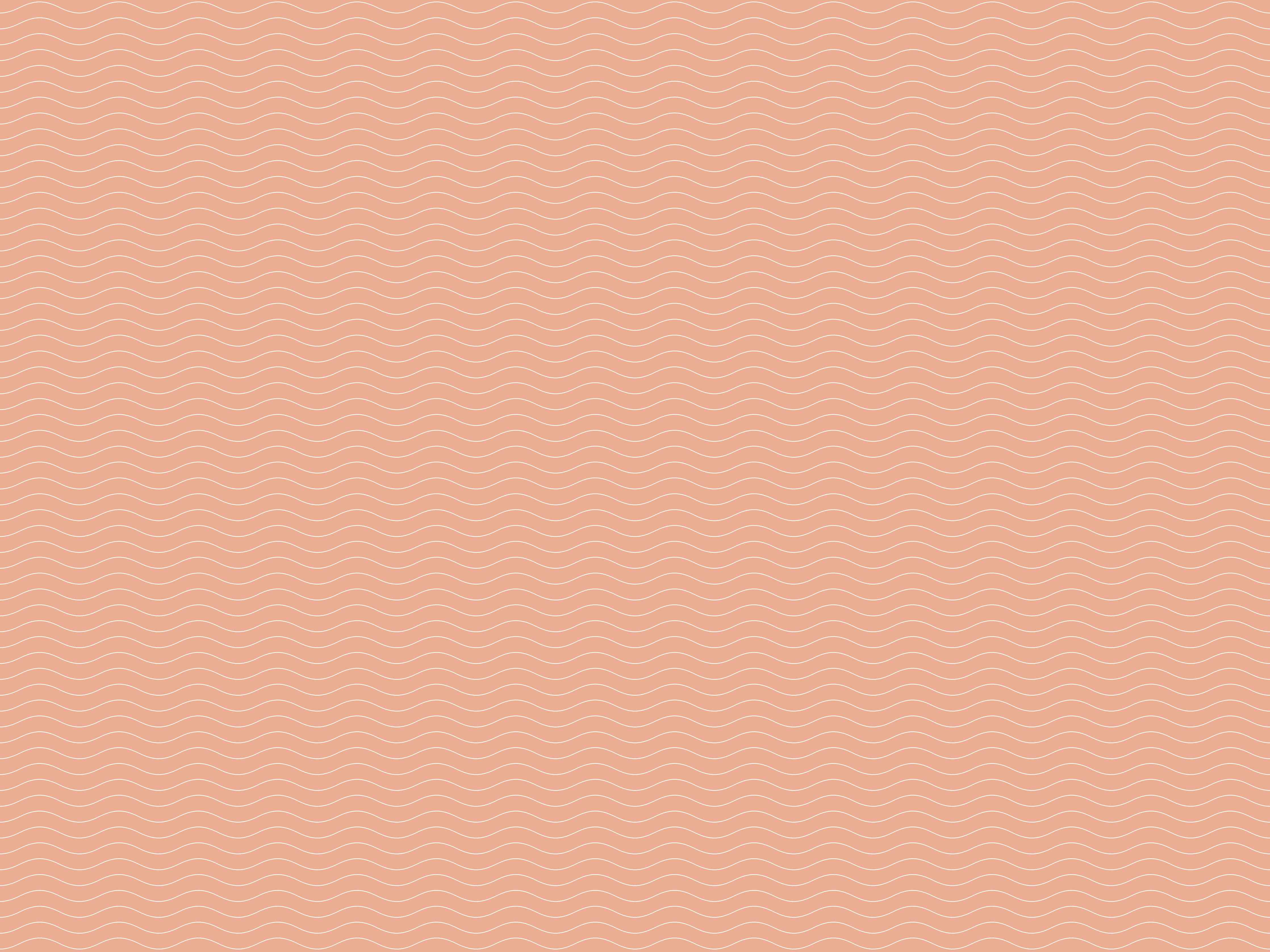 Duschrückwand-Pudriges Rosa mit Wellenmuster