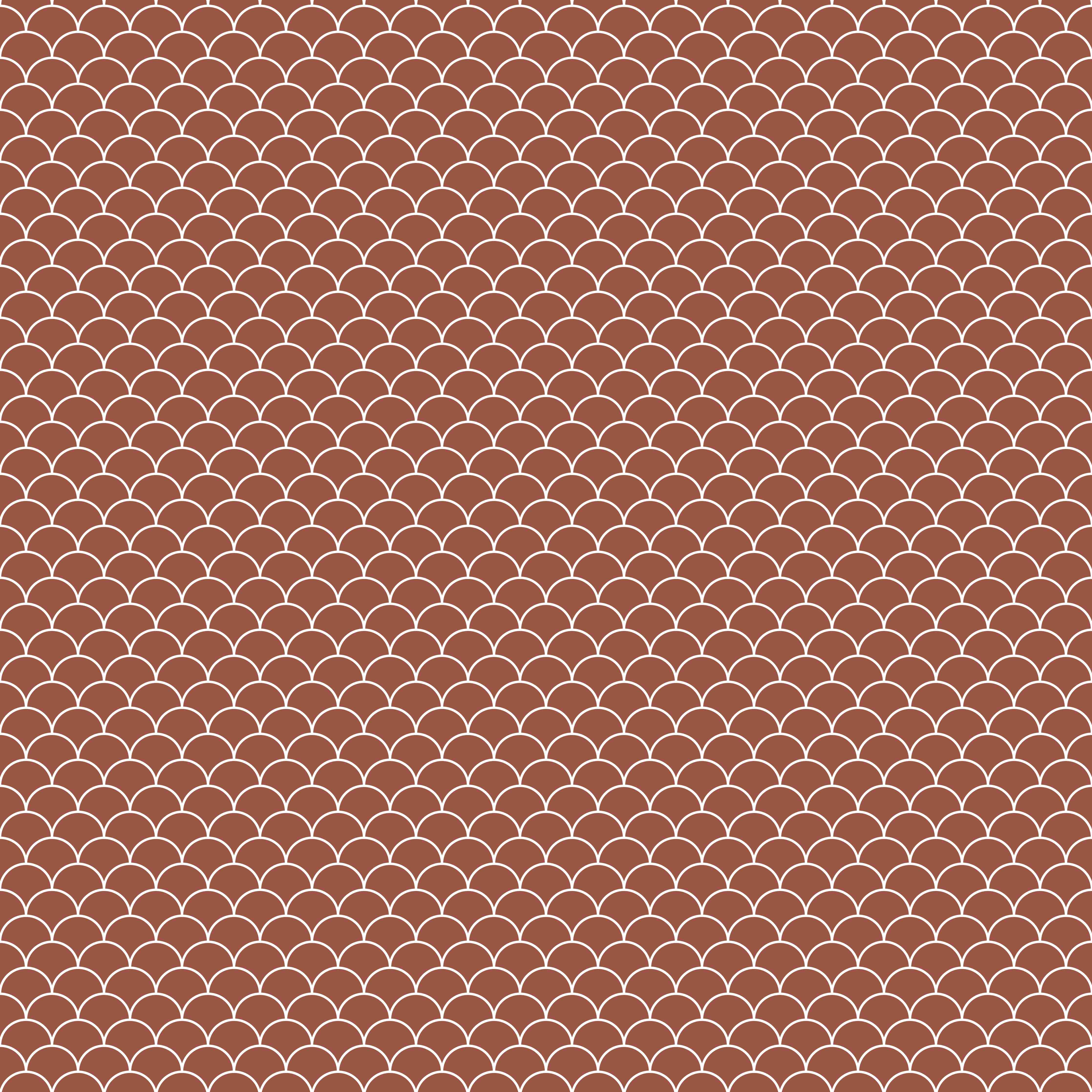 Duschrückwand-Rote Fischschuppen-Textur mit Weißem Rand