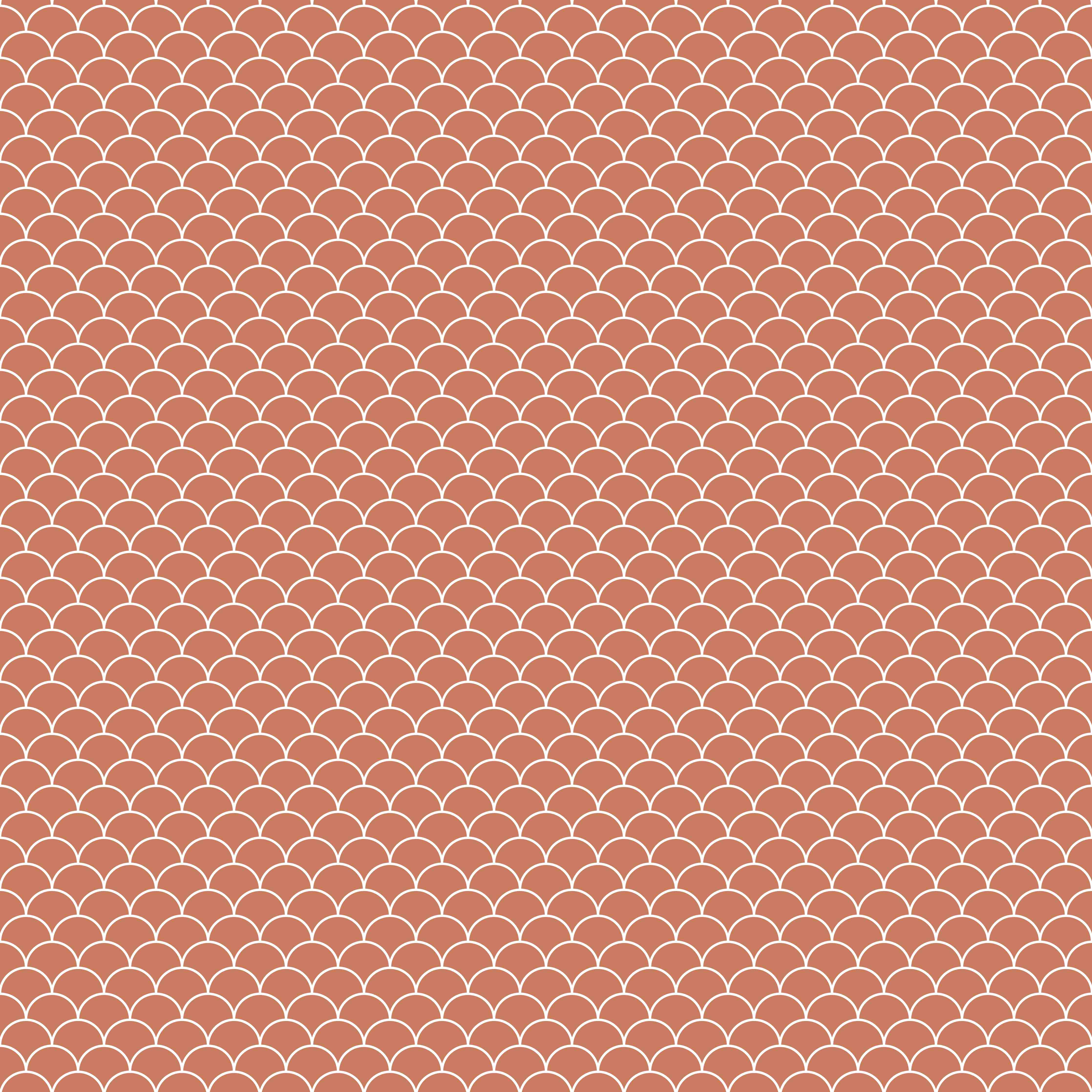 Duschrückwand-Rote Skaterschuppen mit weißen Konturen