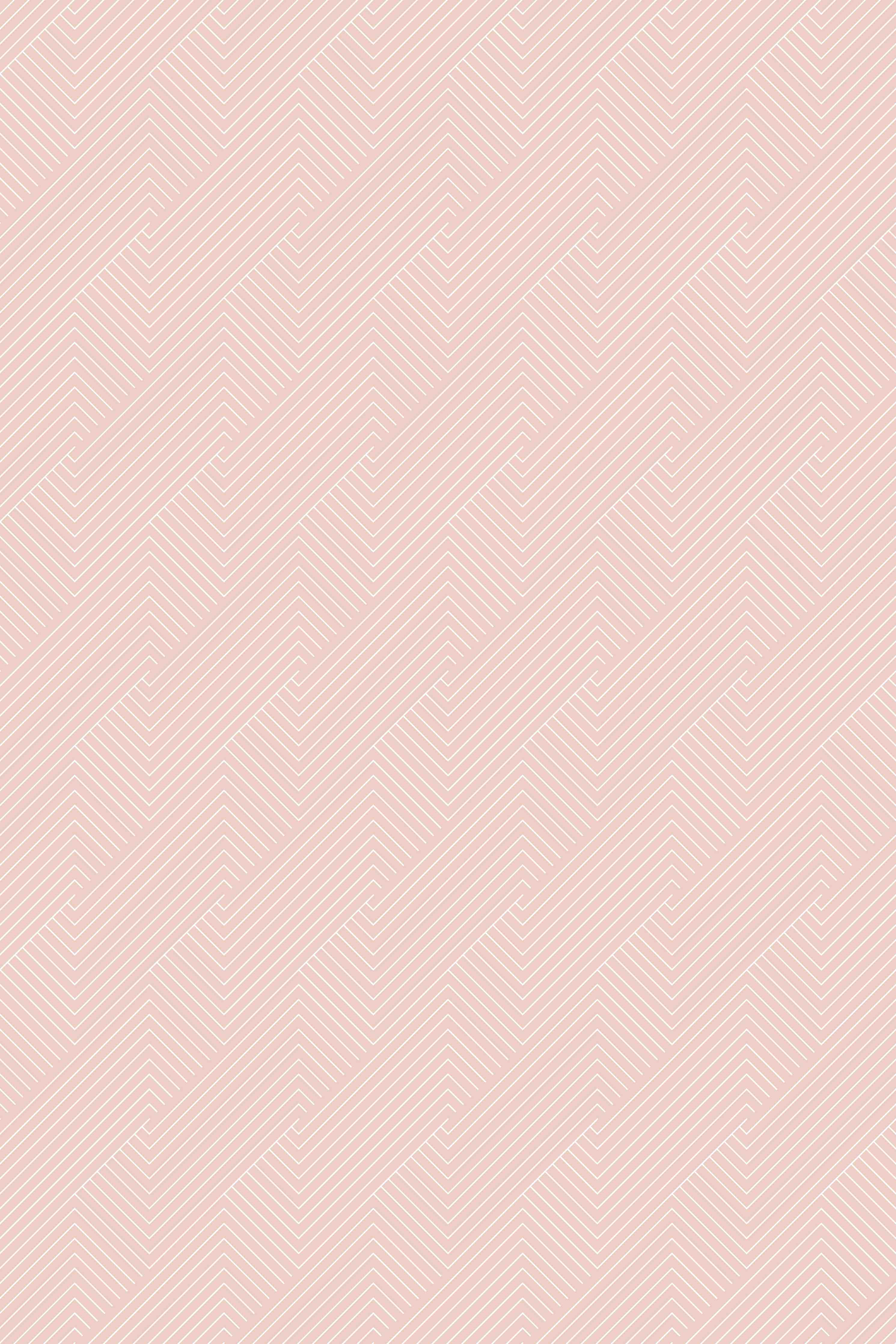Duschrückwand-Sanfte Rosé-Pink Textur mit feinem Muster
