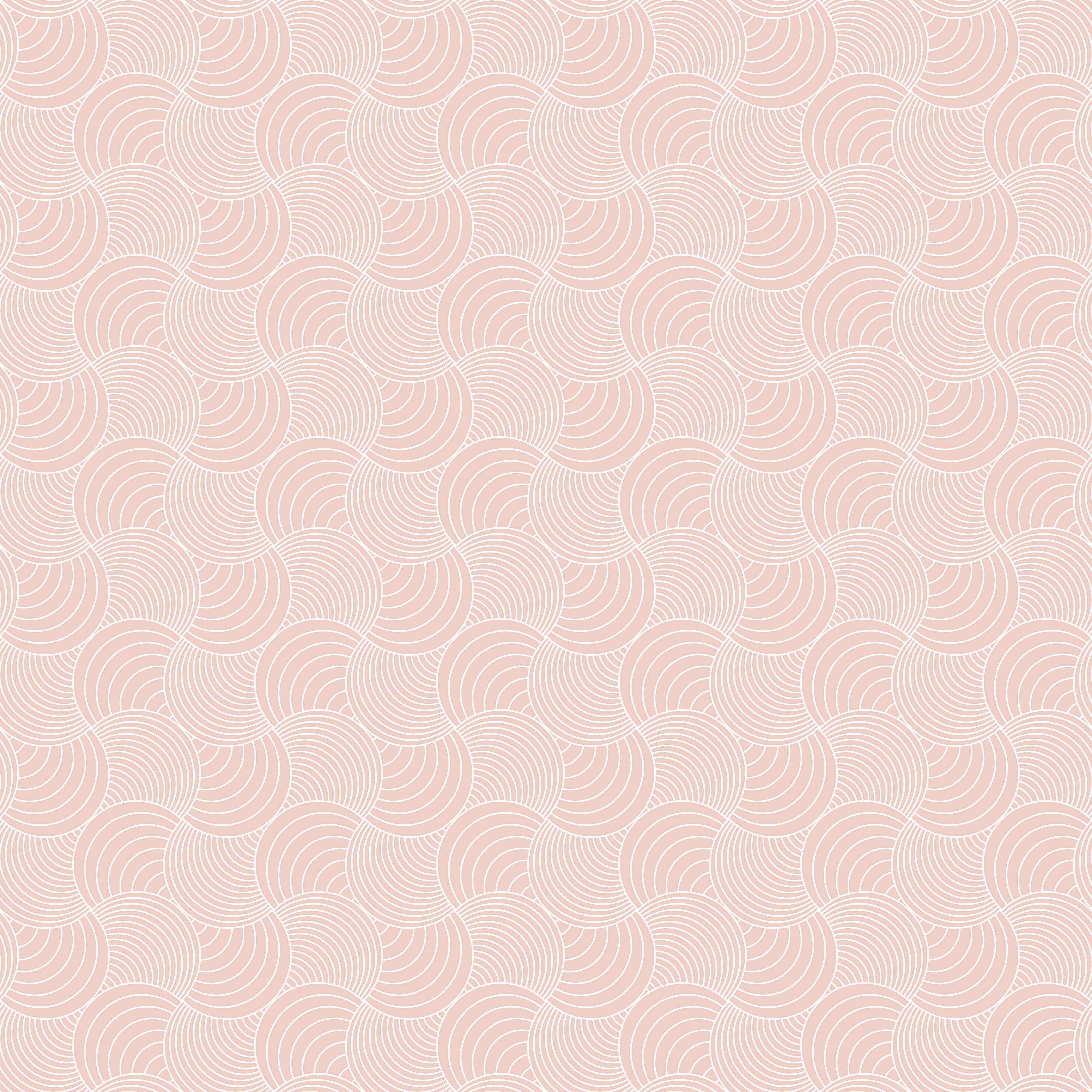 Duschrückwand-Sanftes Rosé mit geometrischem Muster