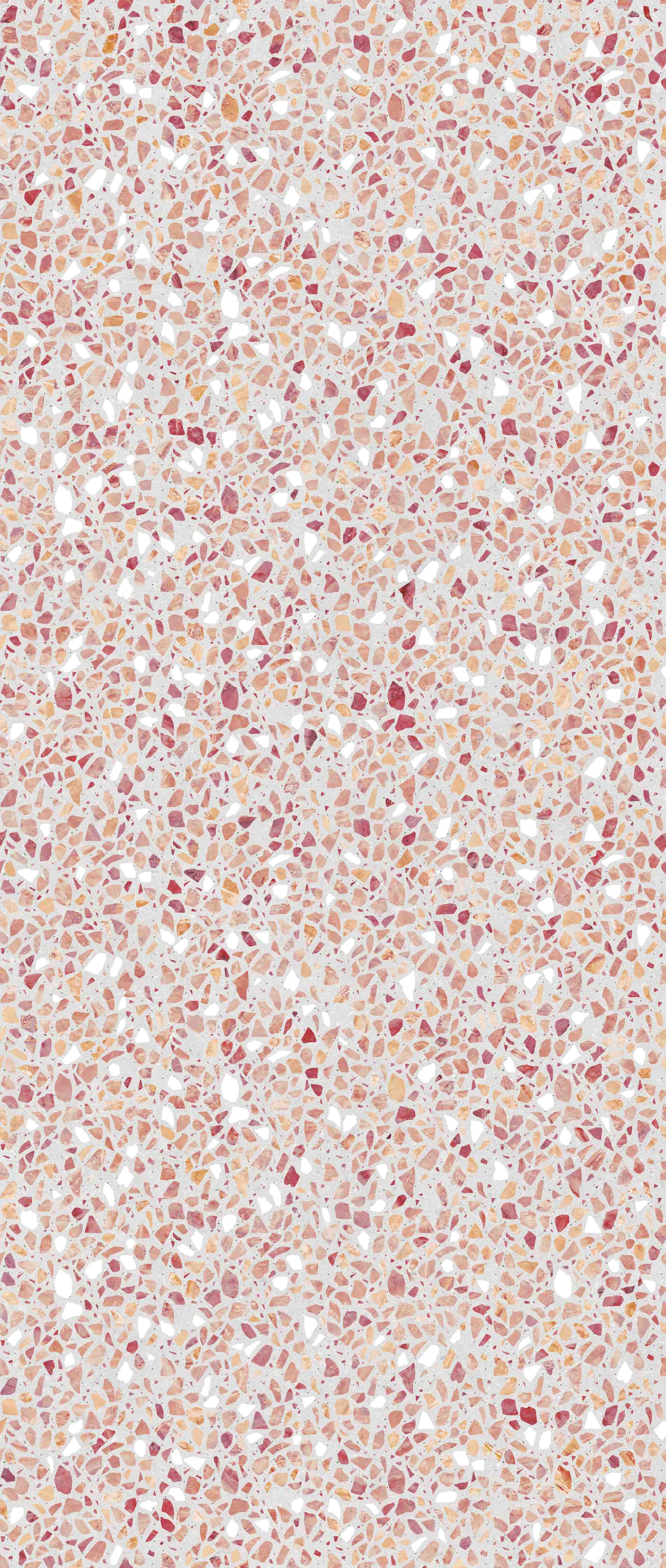 Duschrückwand-Schöne rote Terrazzo Stein Textur