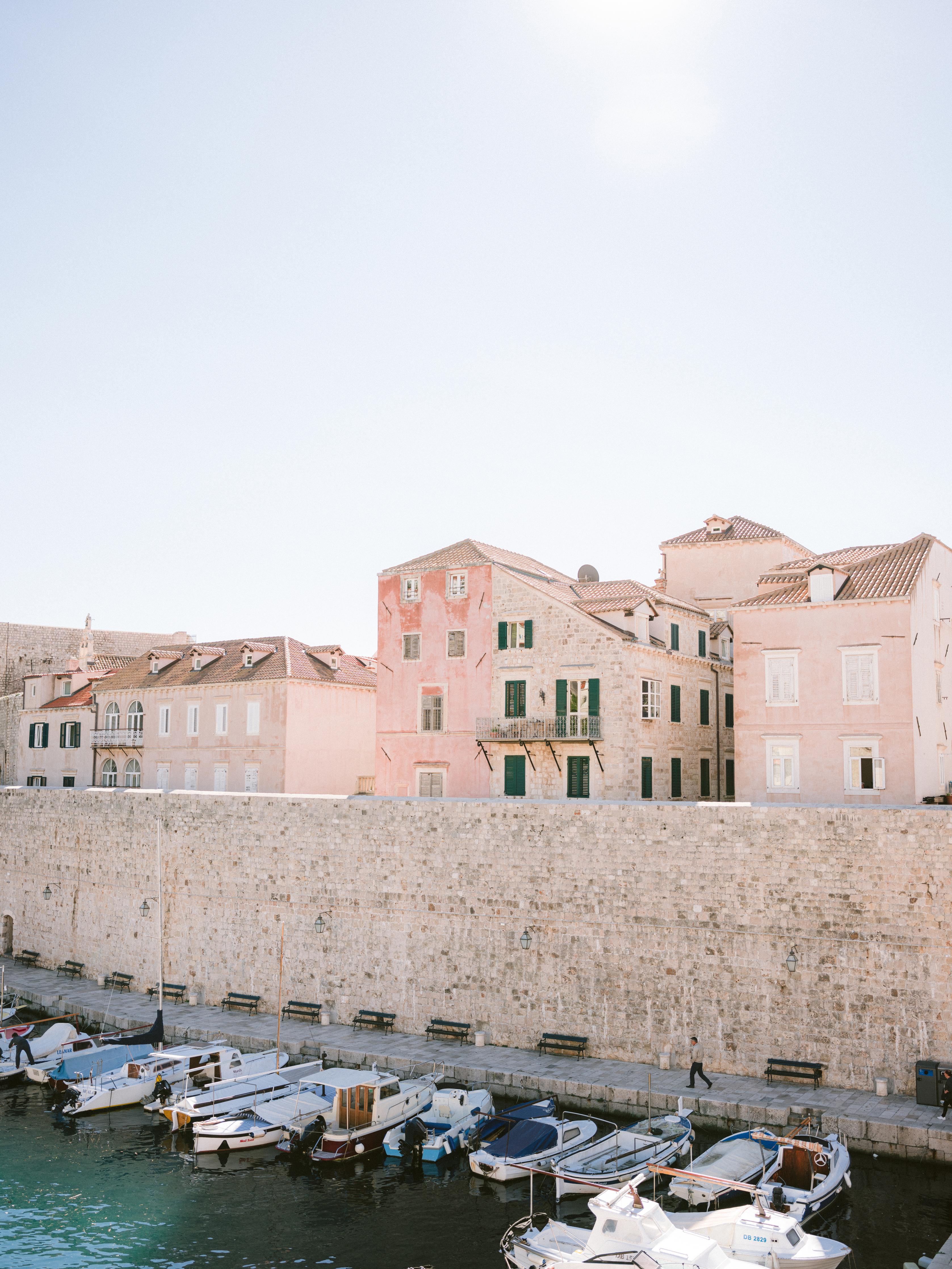 Duschrückwand-Walls of Dubrovnik ||