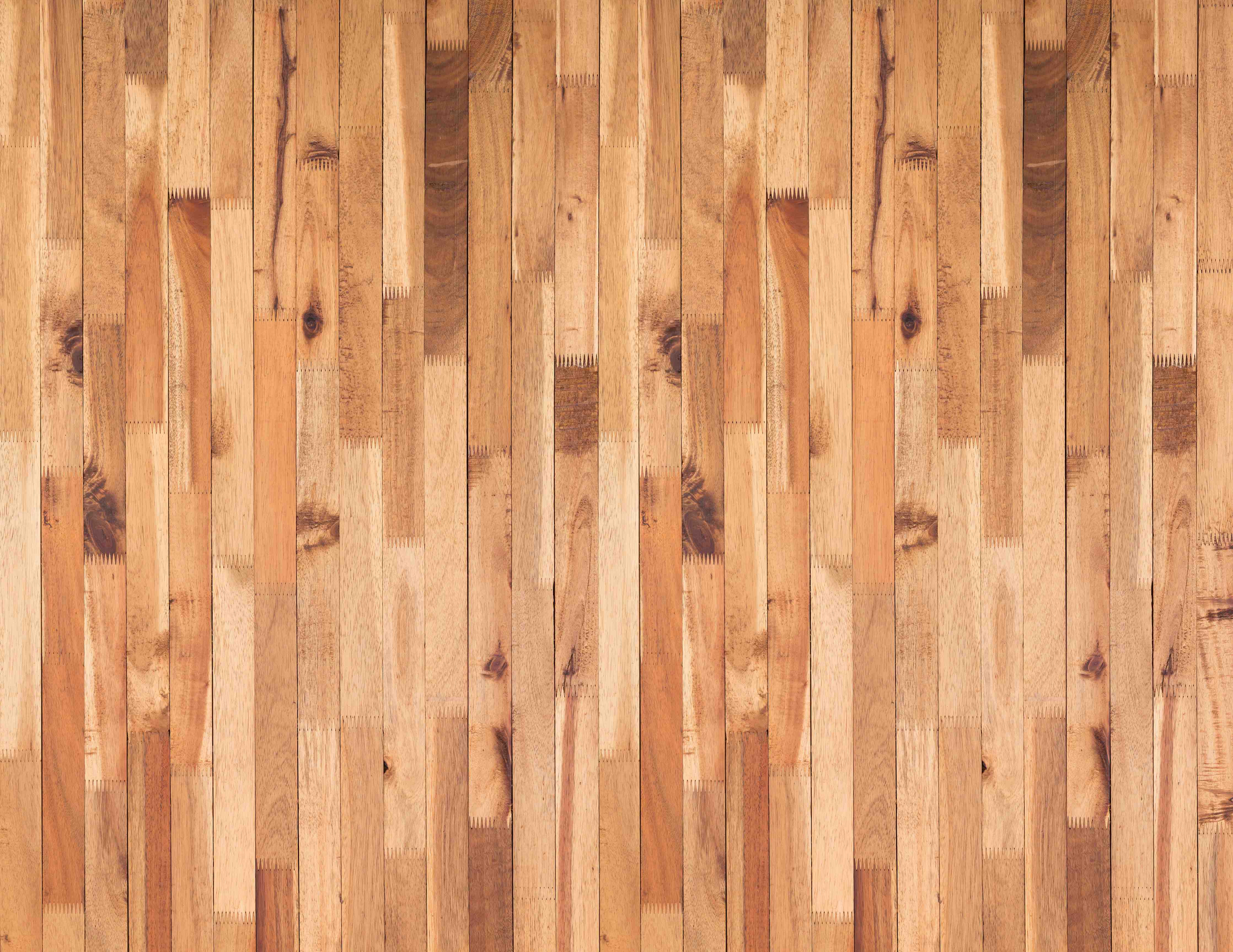 Duschrückwand-Warmer Holzboden in Naturtönen