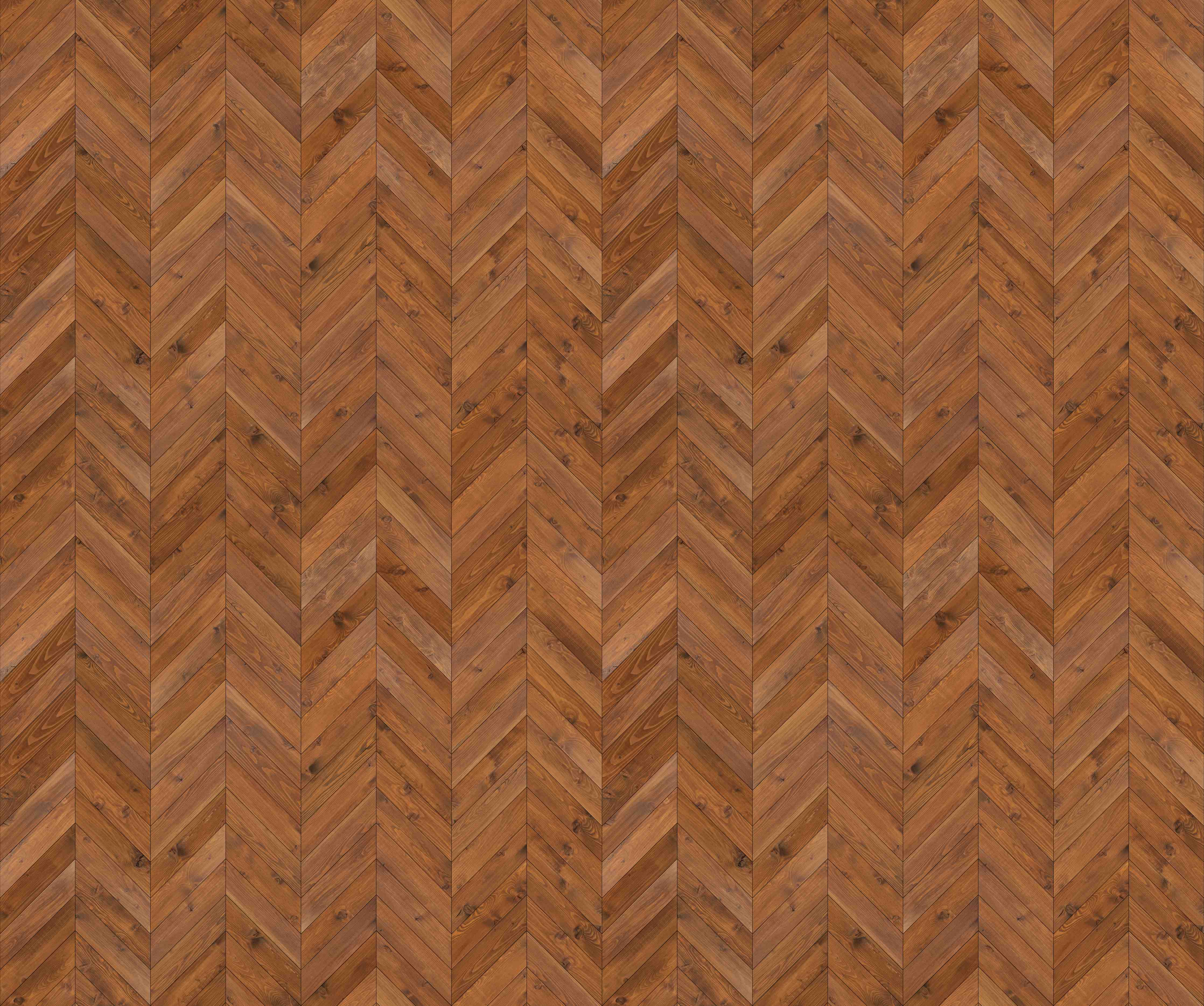 Duschrückwand-Warmer Holzboden in Zickzack-Optik