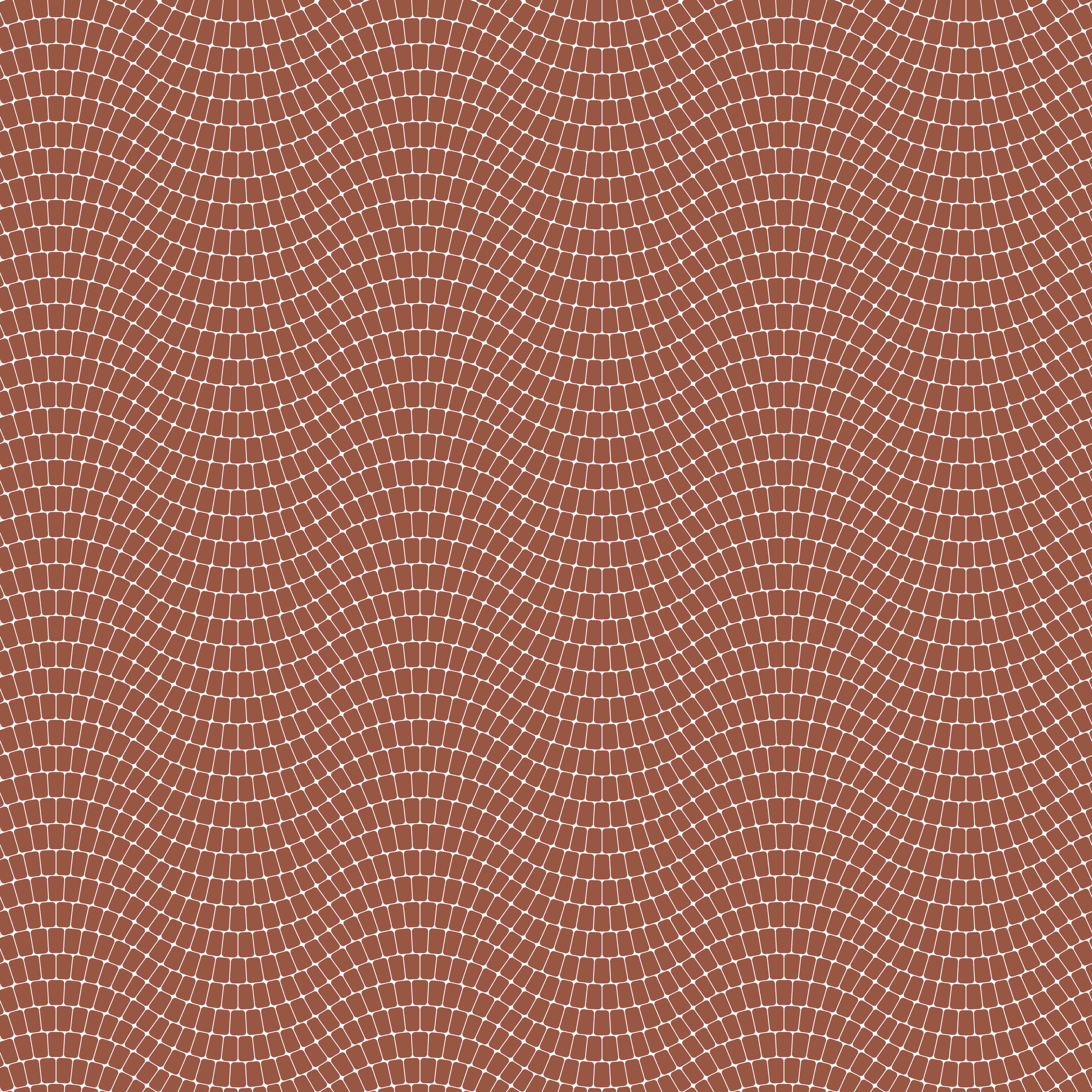 Duschrückwand-Warmer, geometrischer Mosaik-Design in Kupferoptik