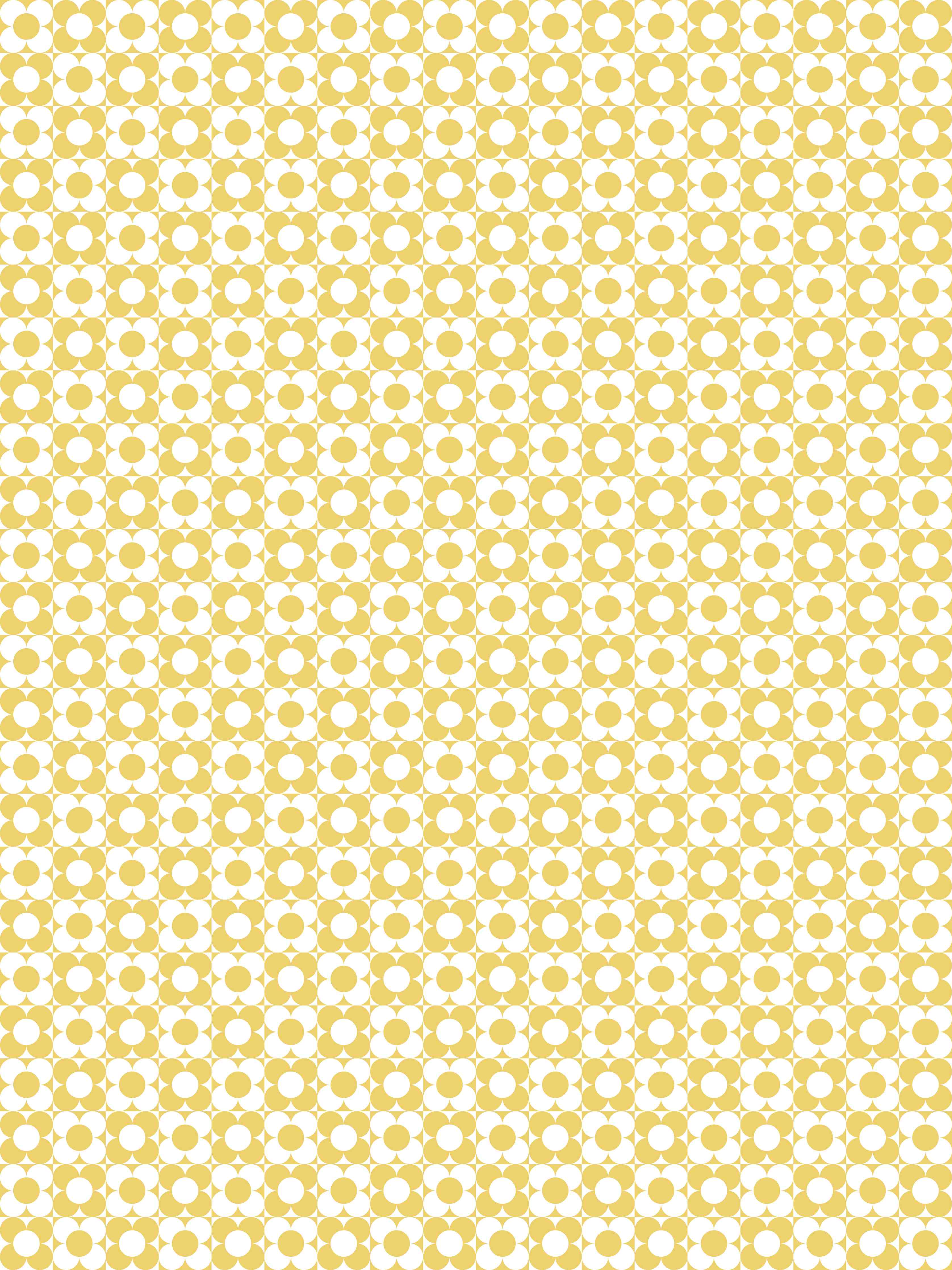 Duschrückwand-Weißes geometrisches Muster in Hellgelb