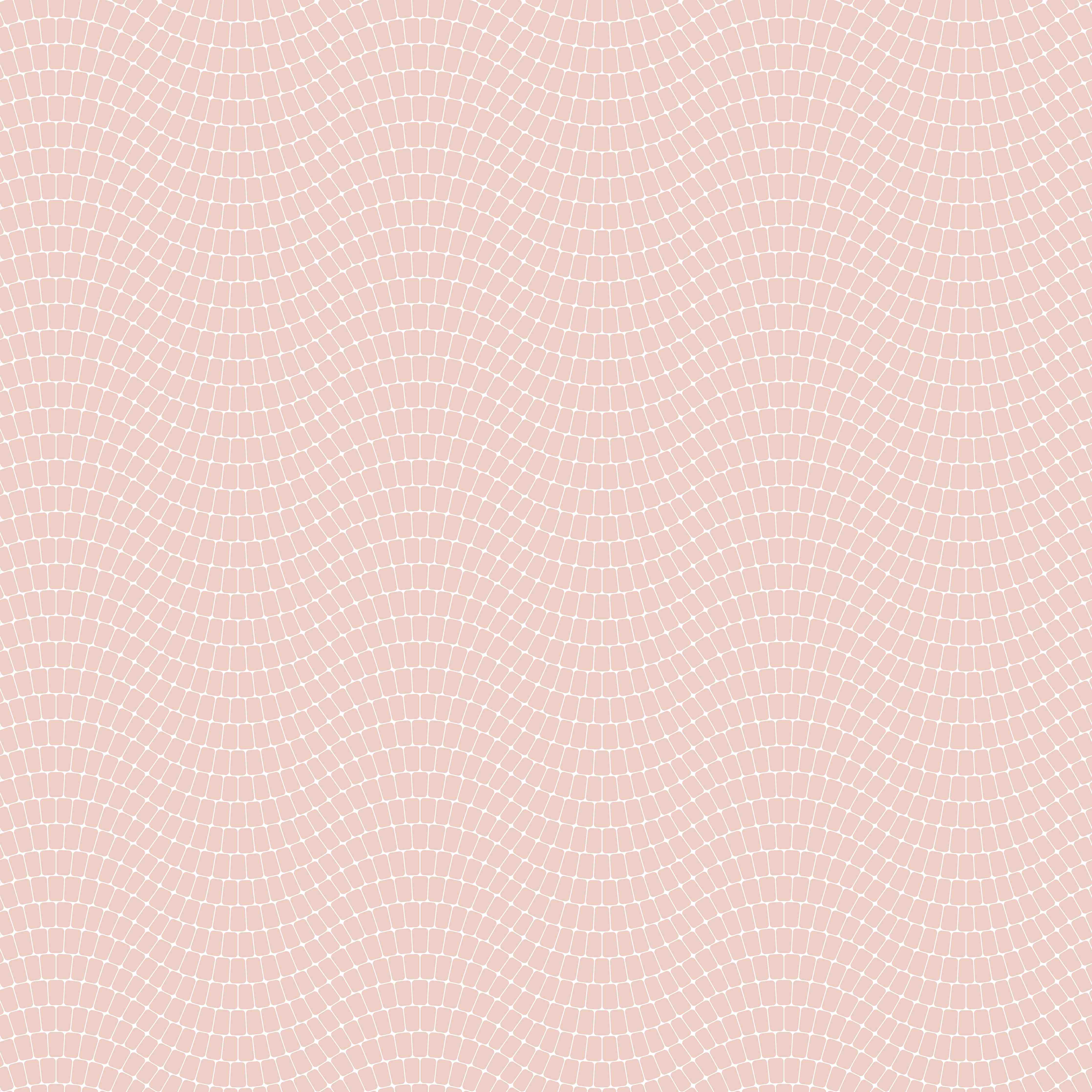 Duschrückwand-Zartes Rosé mit geometrischem Muster, Hell und Elegant