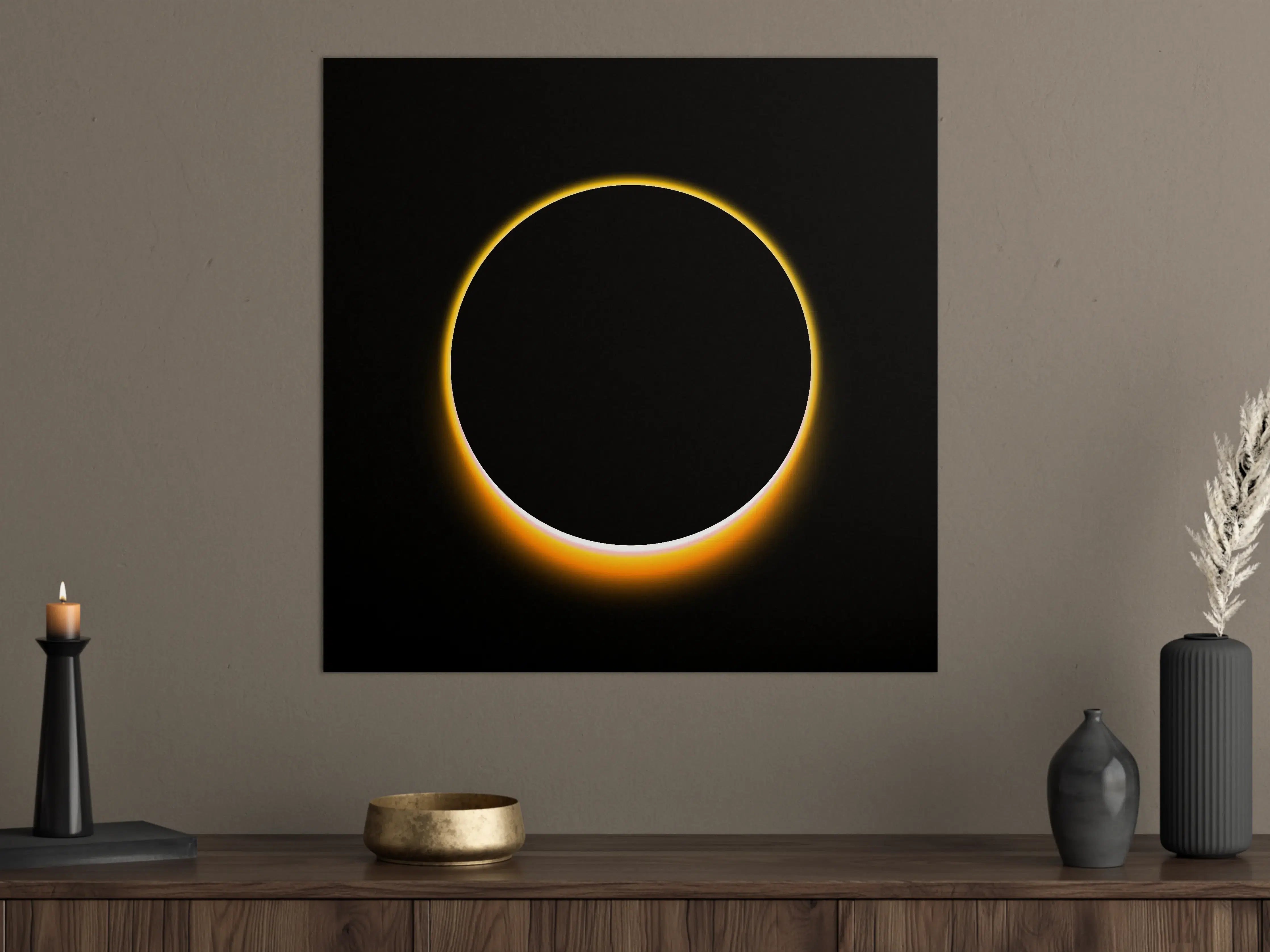 Große Wandbilder -  Totale Sonnenfinsternis