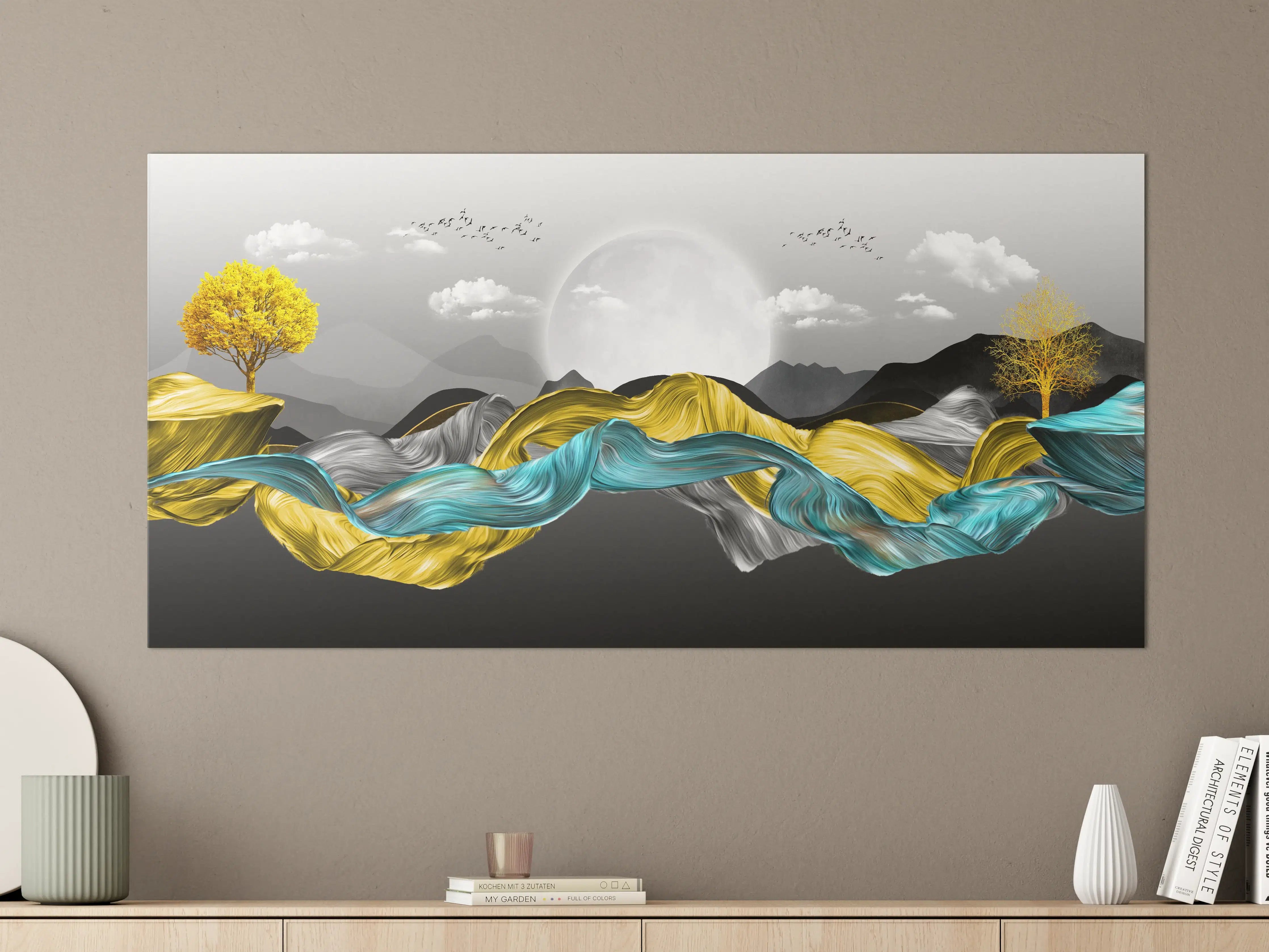 Große Wandbilder - 3D Moderne Leinwand - Abstrakt