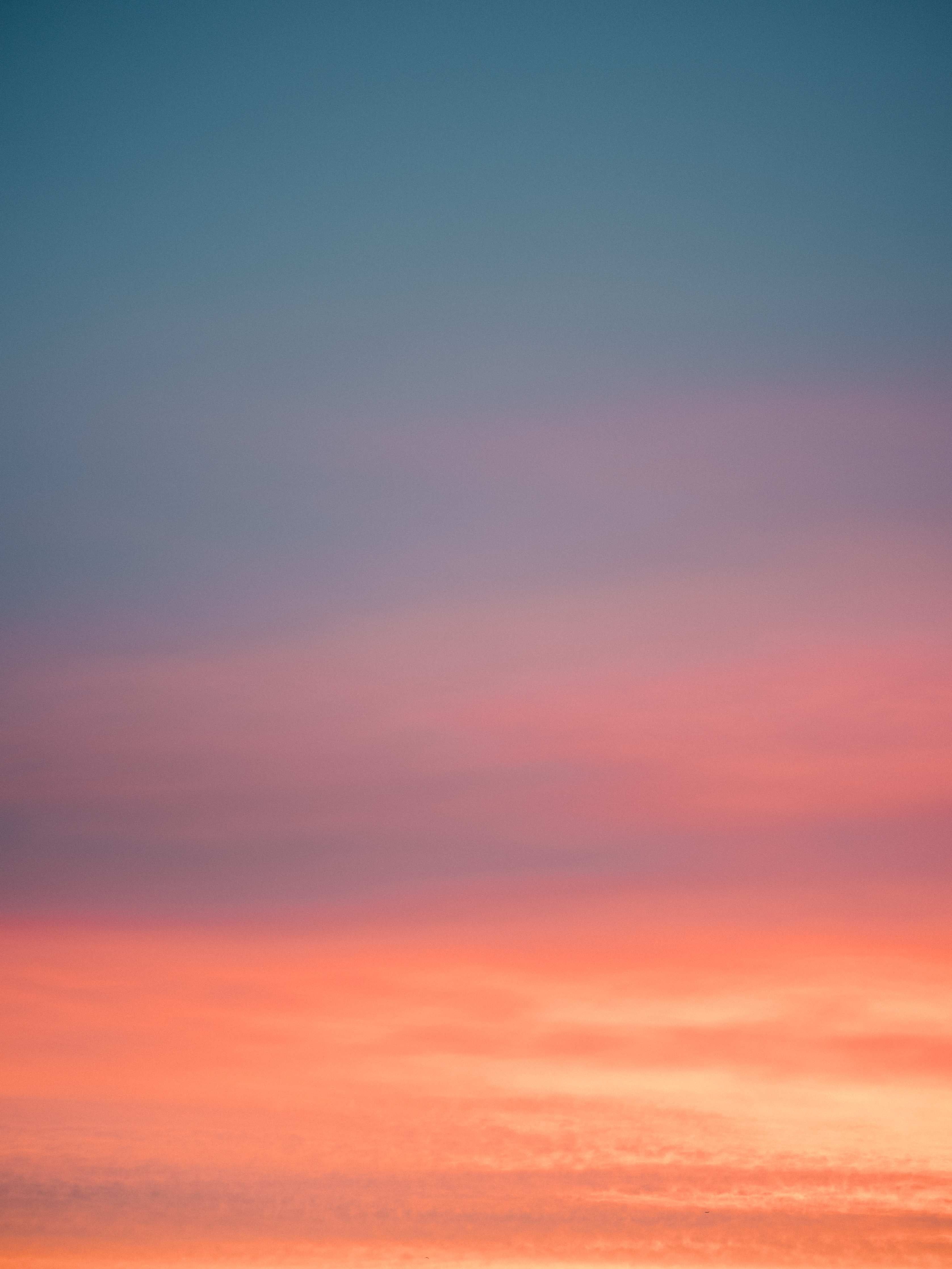 Große Wandbilder-Abendhimmel in warmen Farben