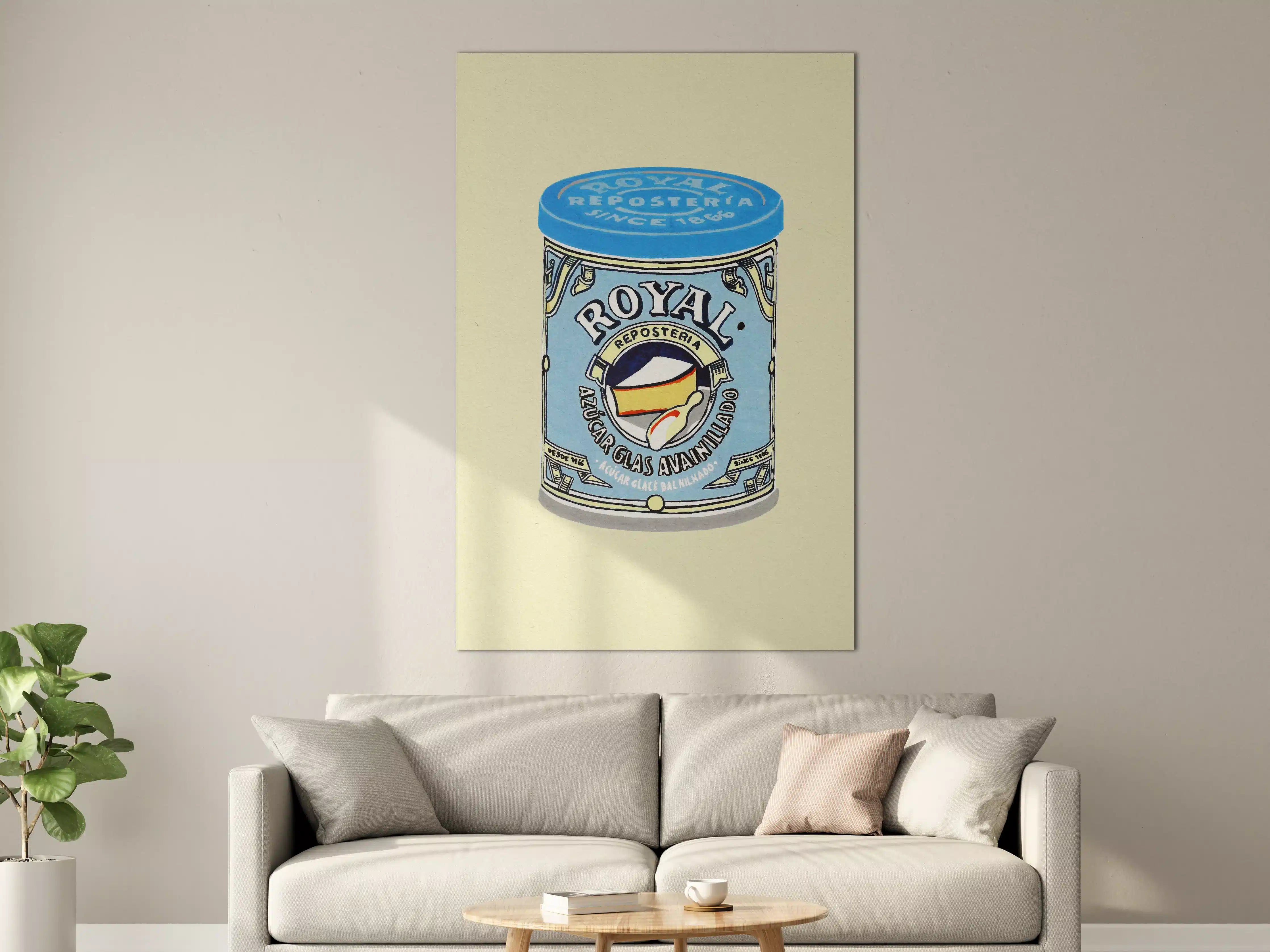 Große Wandbilder - Abstrakte Dose