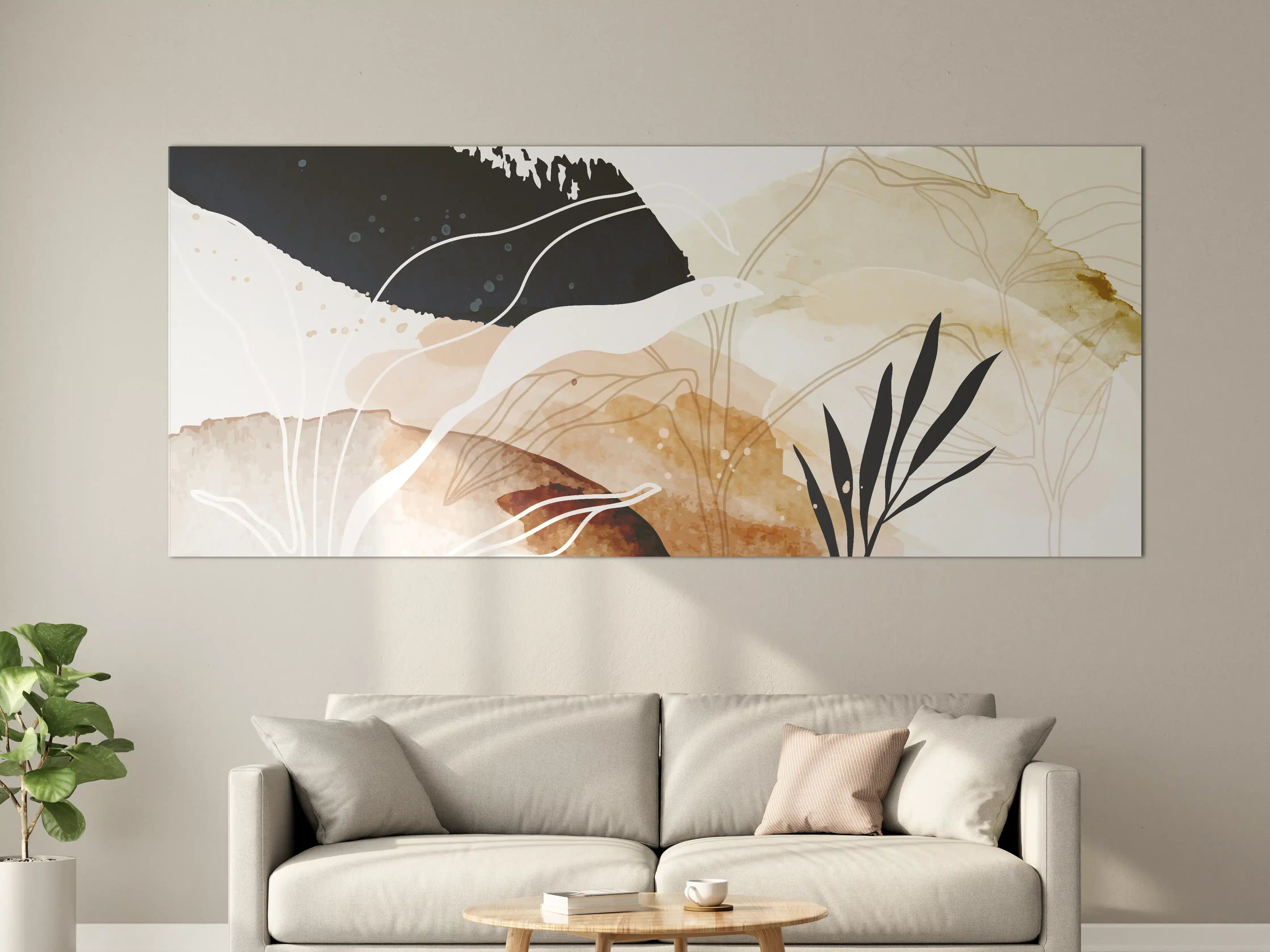 Große Wandbilder - Abstrakte Natur Kunst