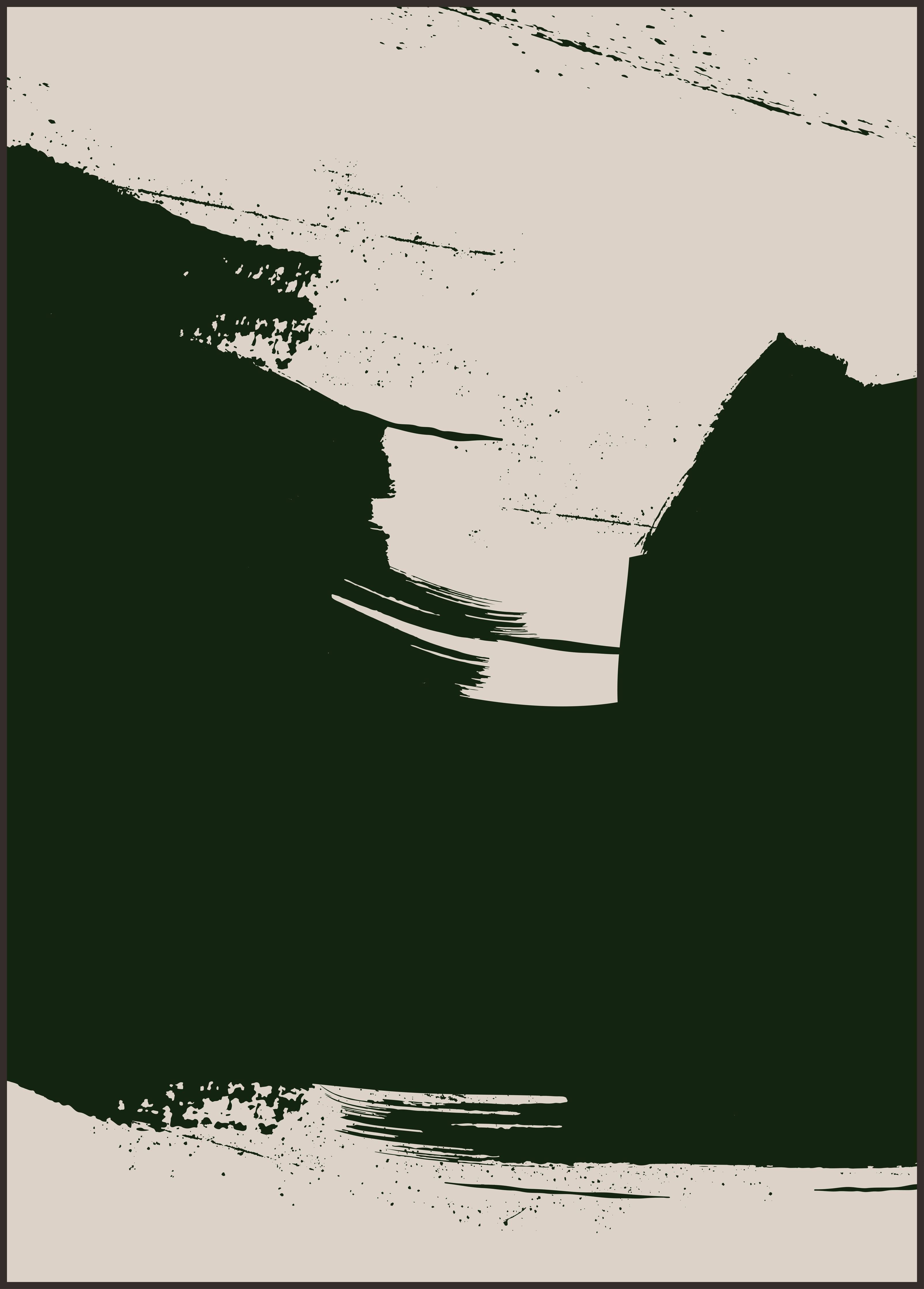 Große Wandbilder-Abstrakte Schwarz-Weiß-Designs in moderner Kunst