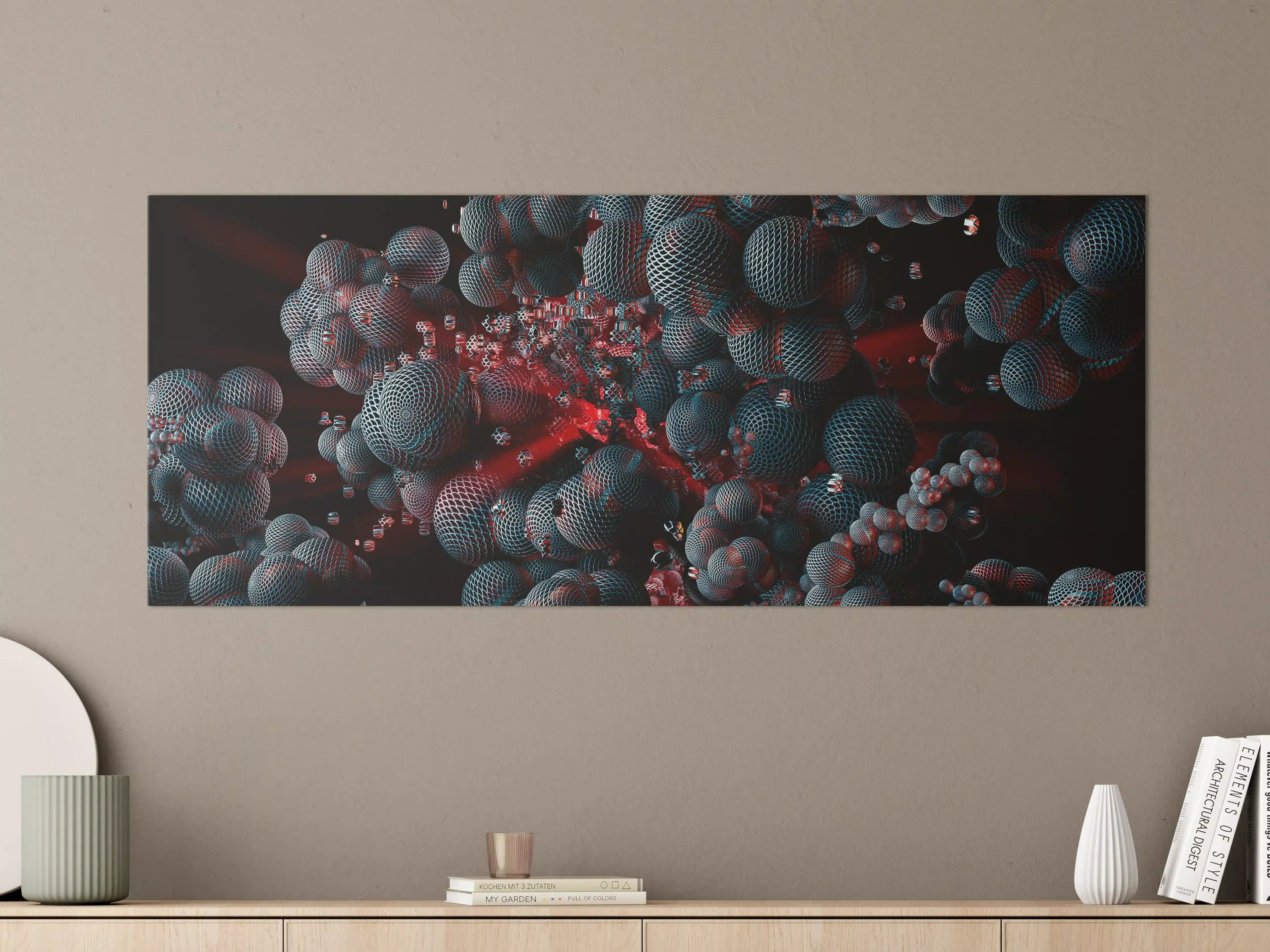 Große Wandbilder - Abstrakte Technologie - 3D Rendering