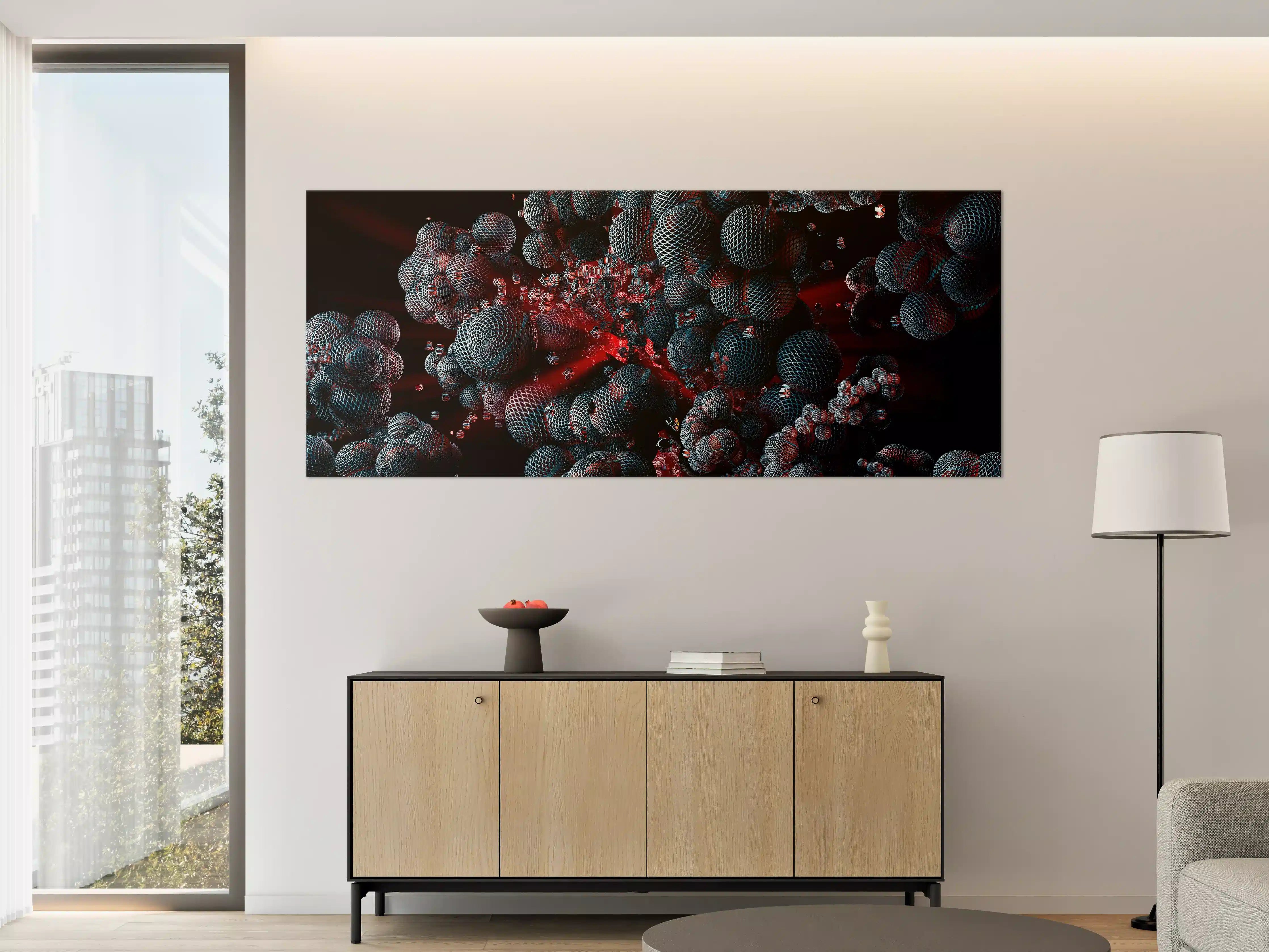 Große Wandbilder - Abstrakte Technologie - 3D Rendering