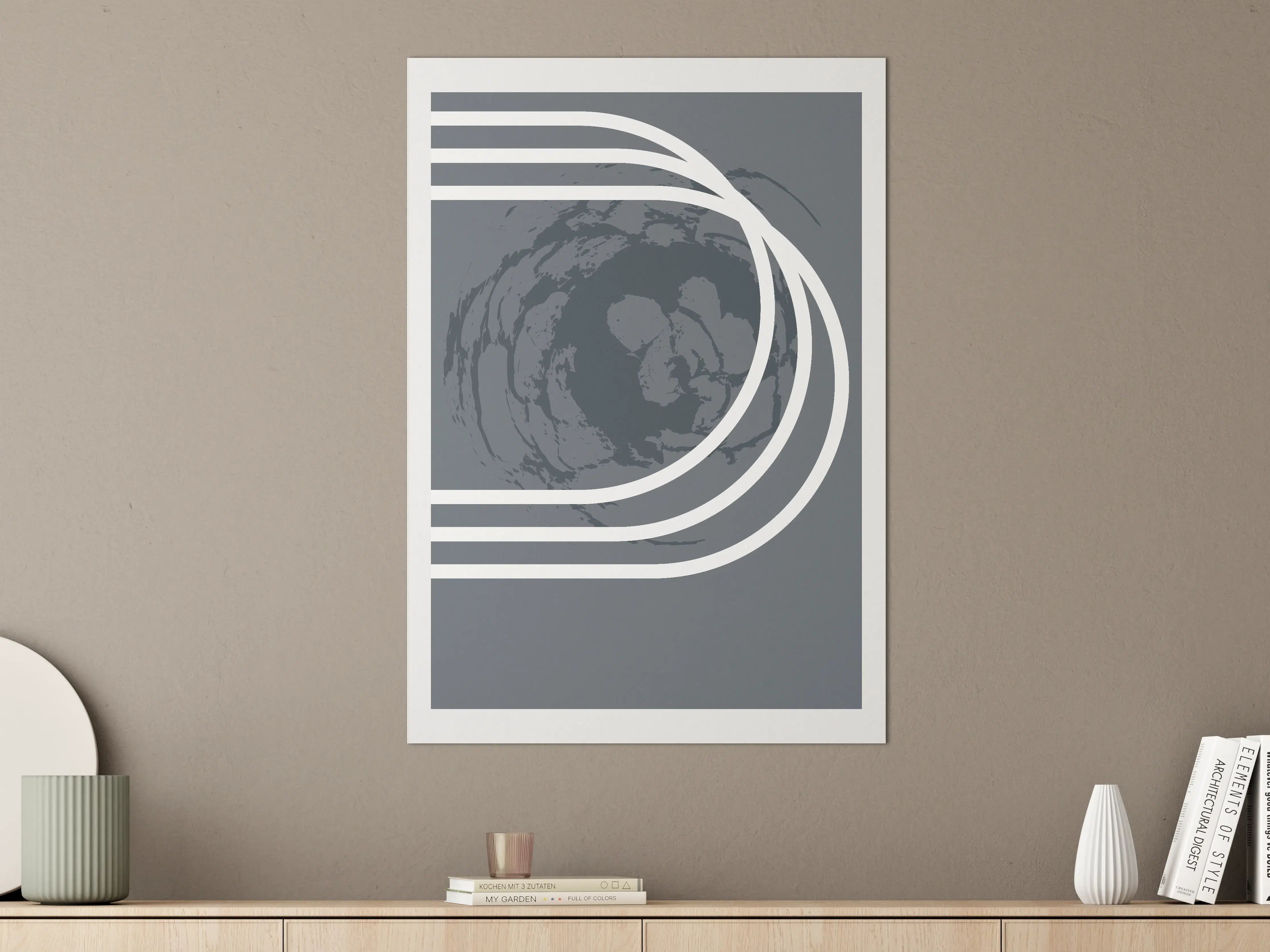 Große Wandbilder - Abstrakte moderne Design-Wanddekoration