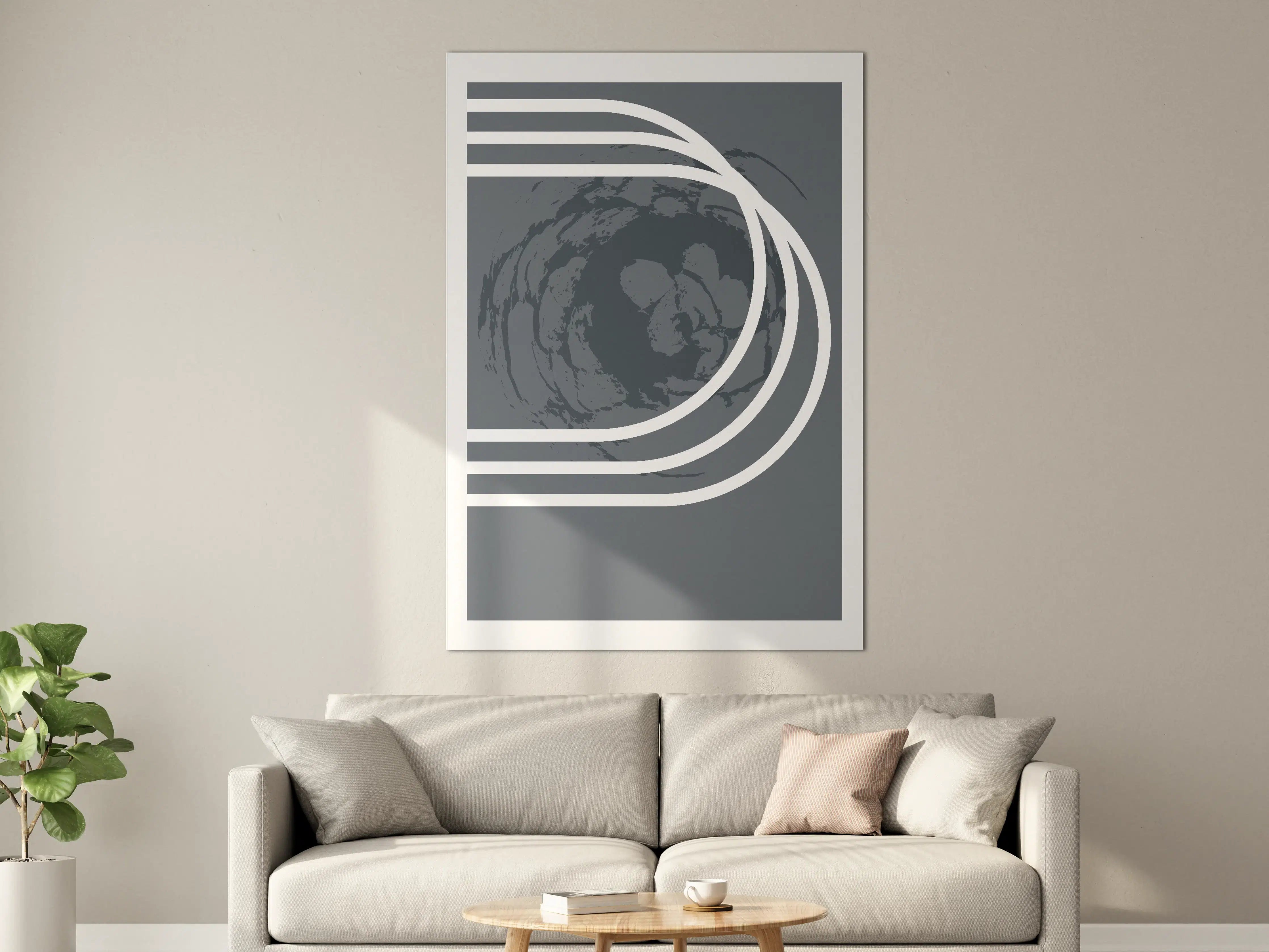 Große Wandbilder - Abstrakte moderne Design-Wanddekoration