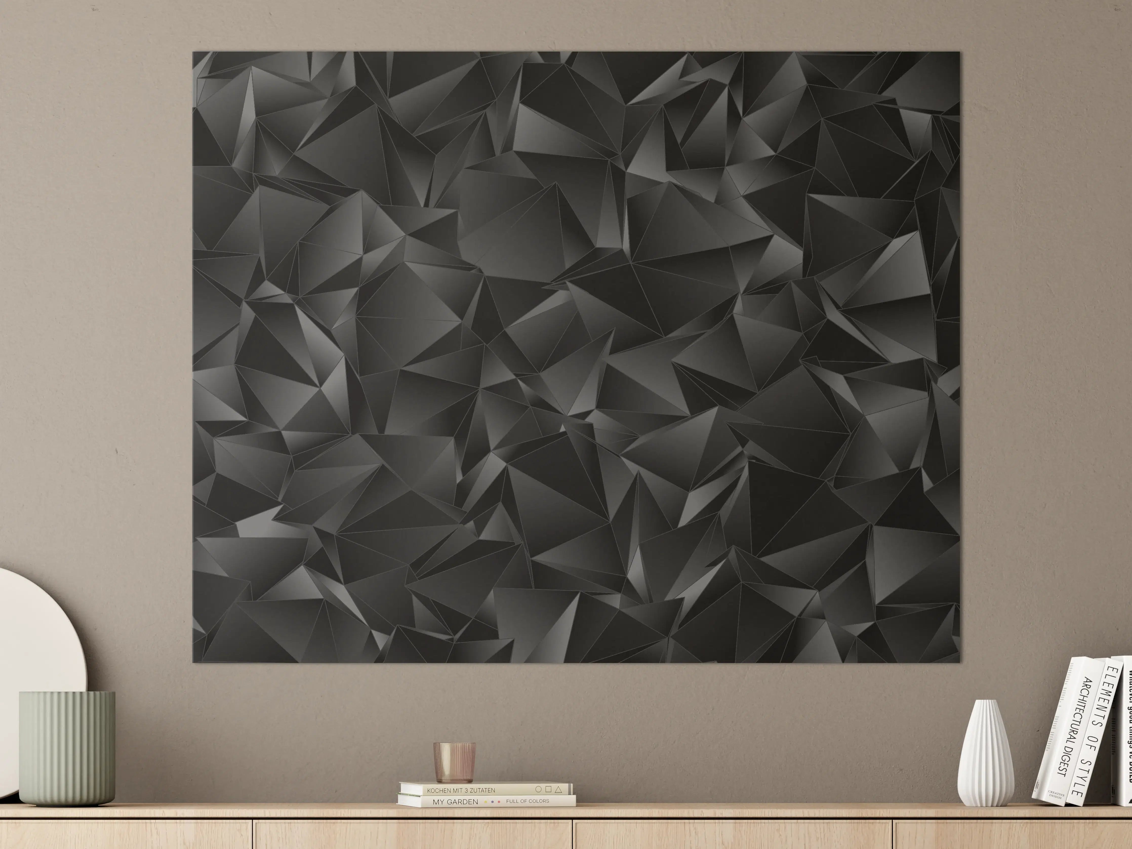 Große Wandbilder - Abstrakter Hintergrund Polygonale Textur