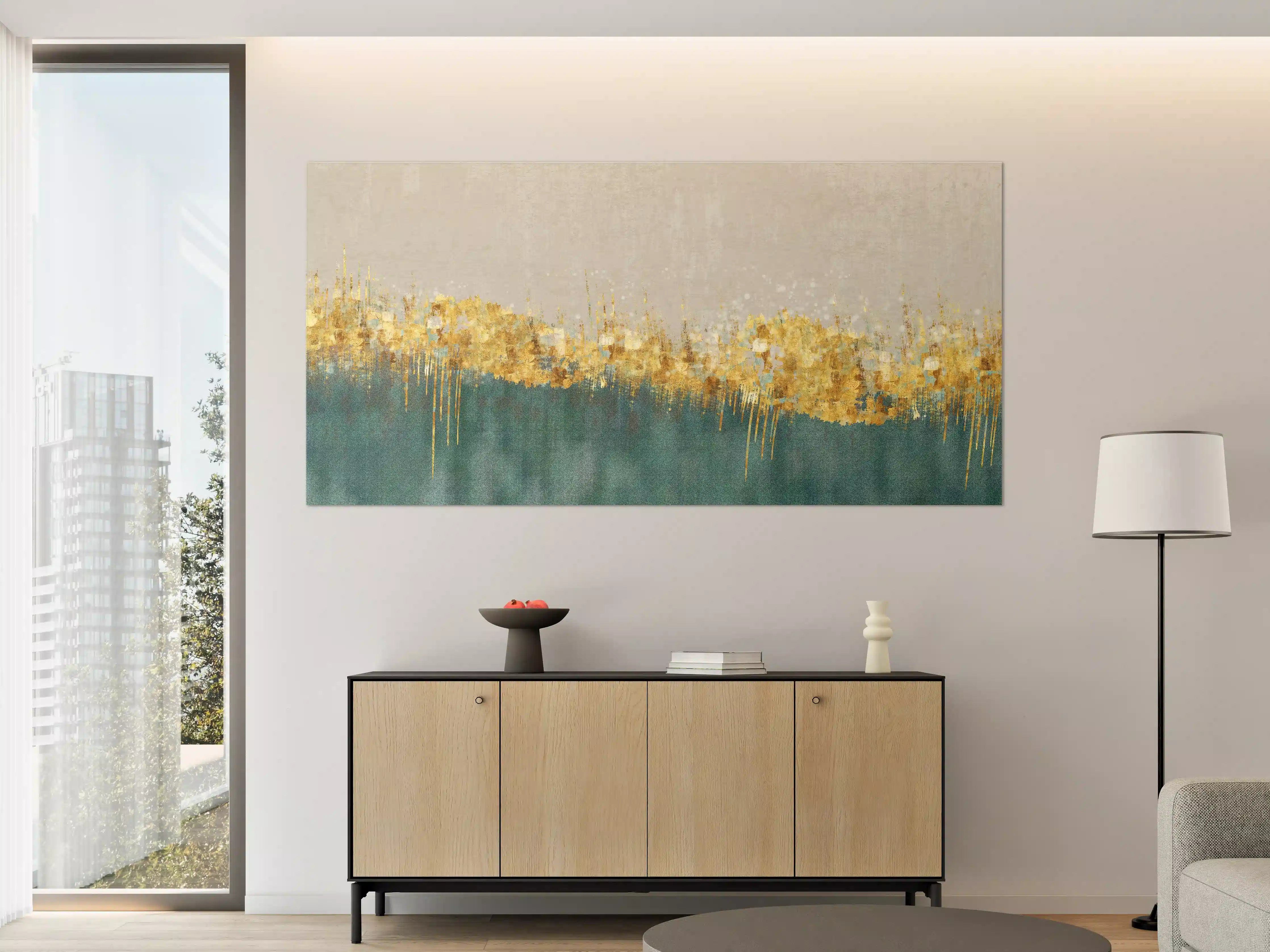 Große Wandbilder - Abstraktes Design - Kunsttapete
