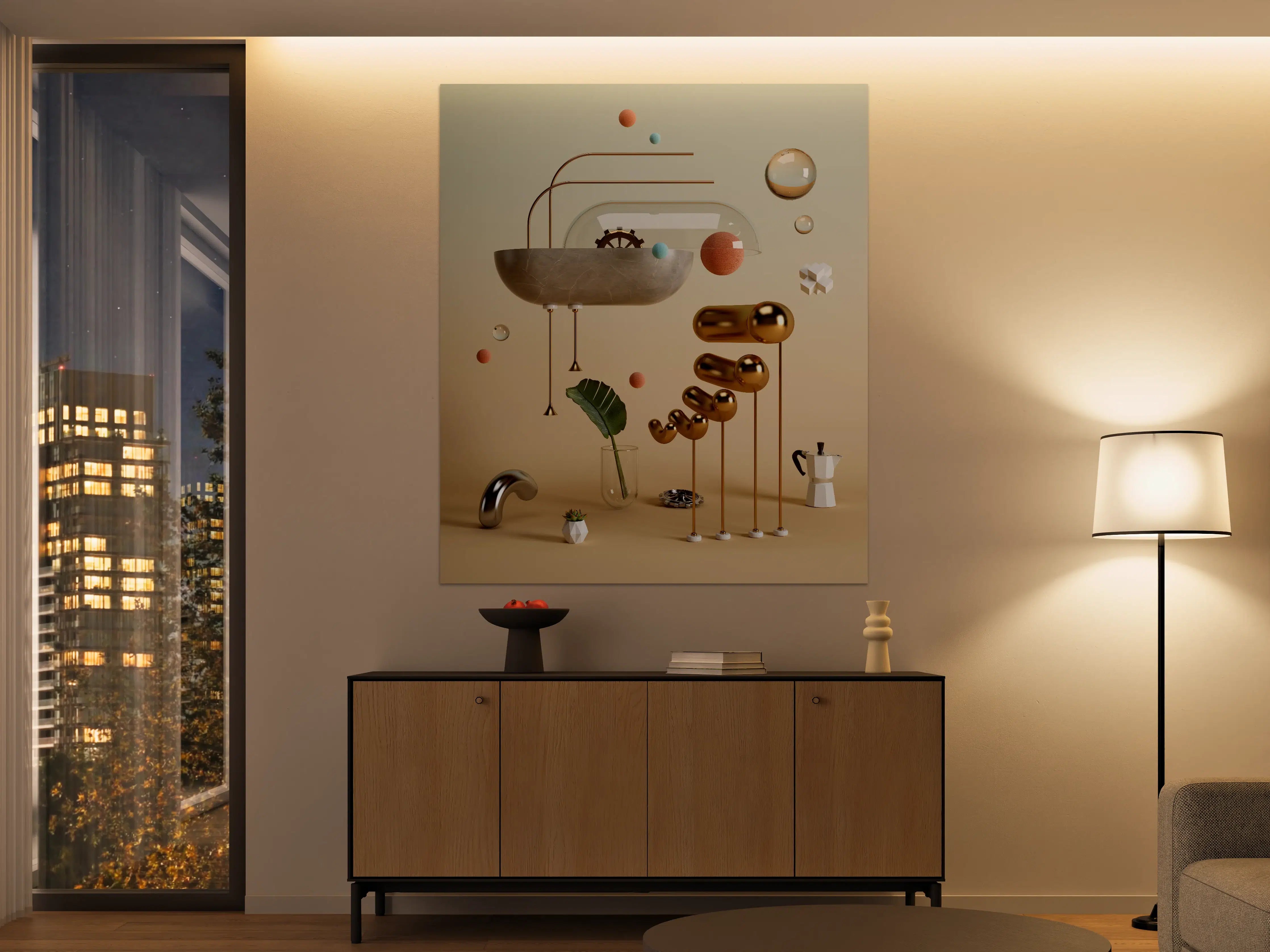 Große Wandbilder - Abstraktes Design - Surrealismus