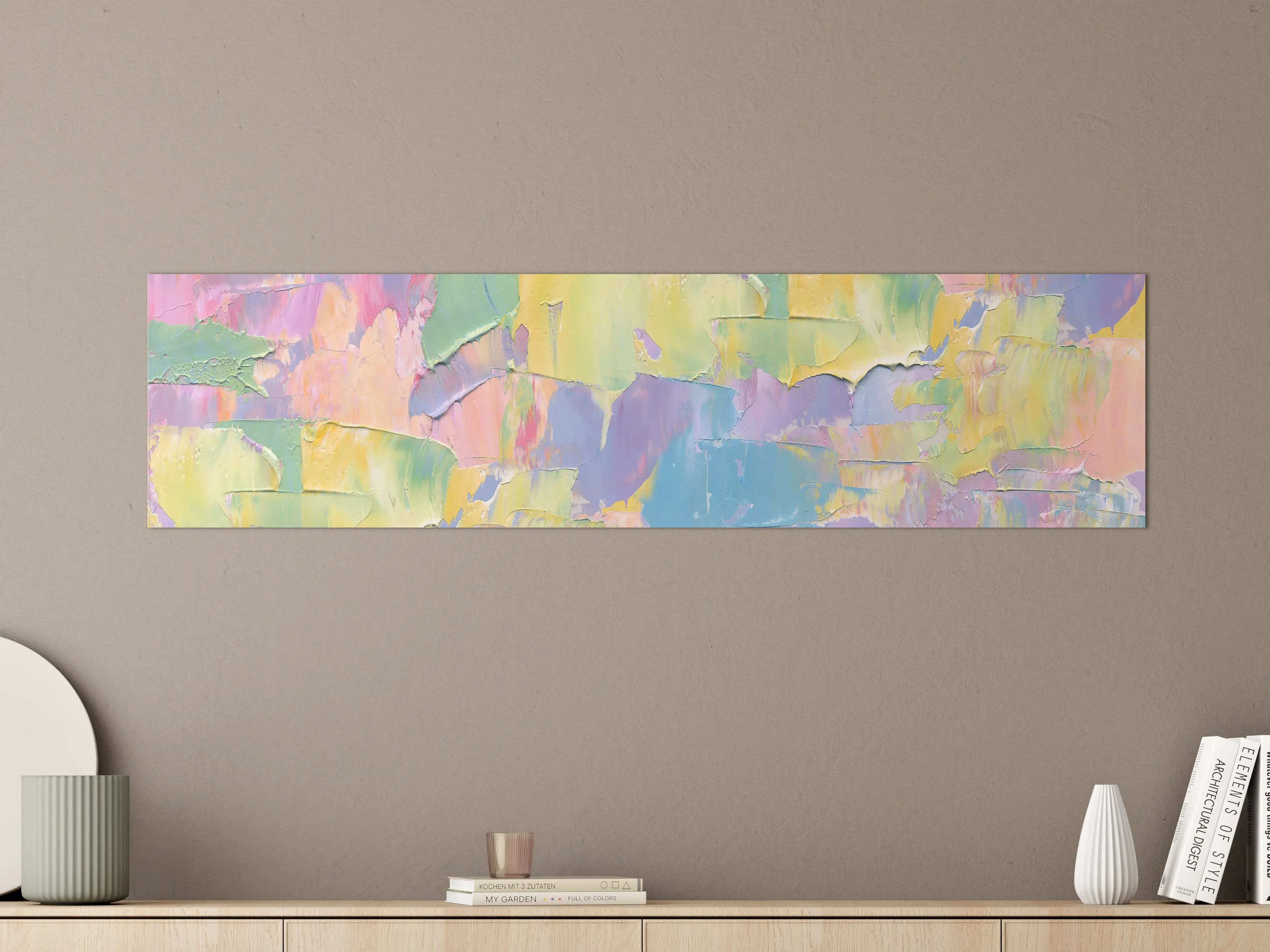 Große Wandbilder - Acryl Kunstwerk - bunt