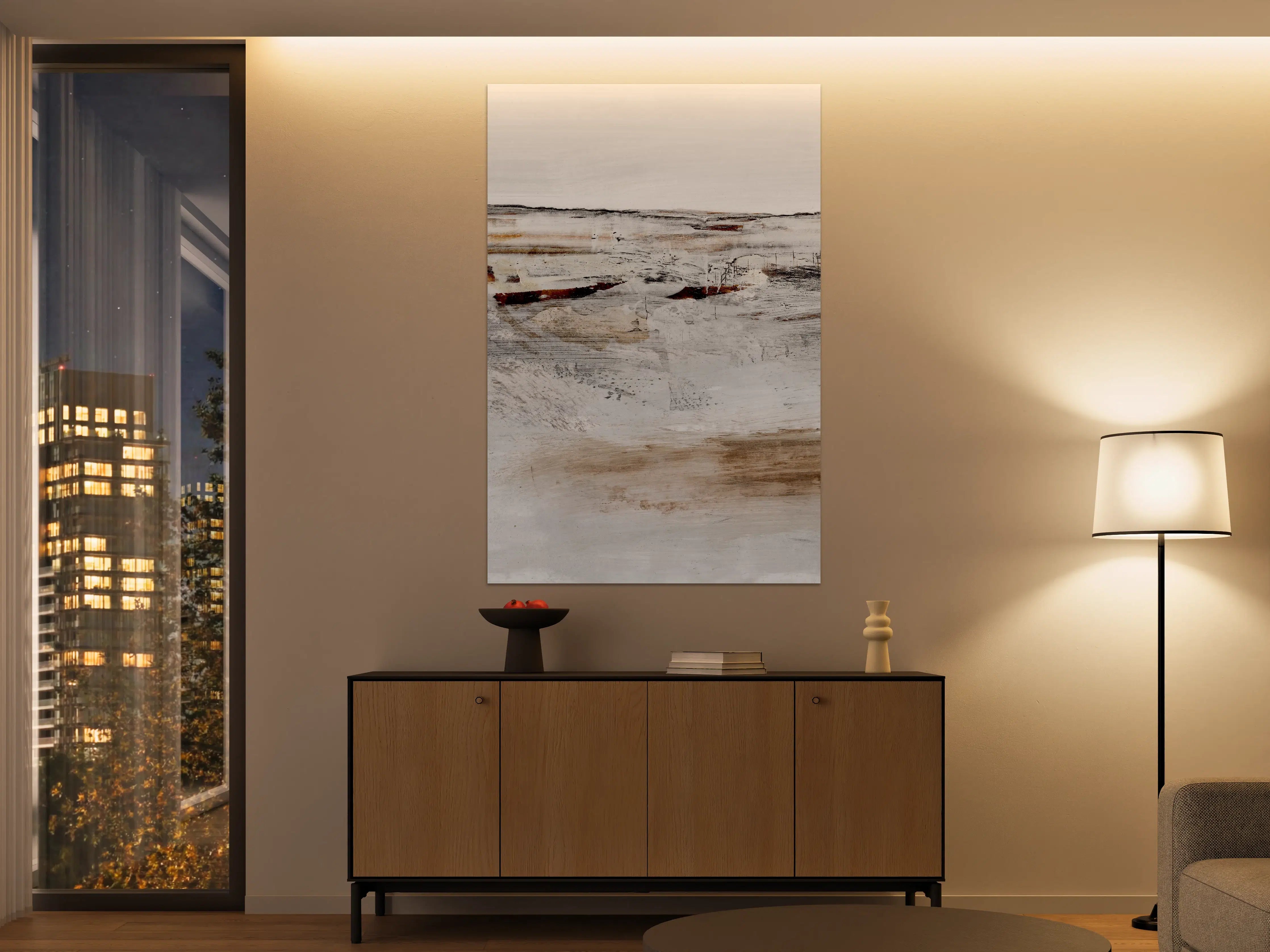 Große Wandbilder - Acryl Zeichnung - Abstrakt