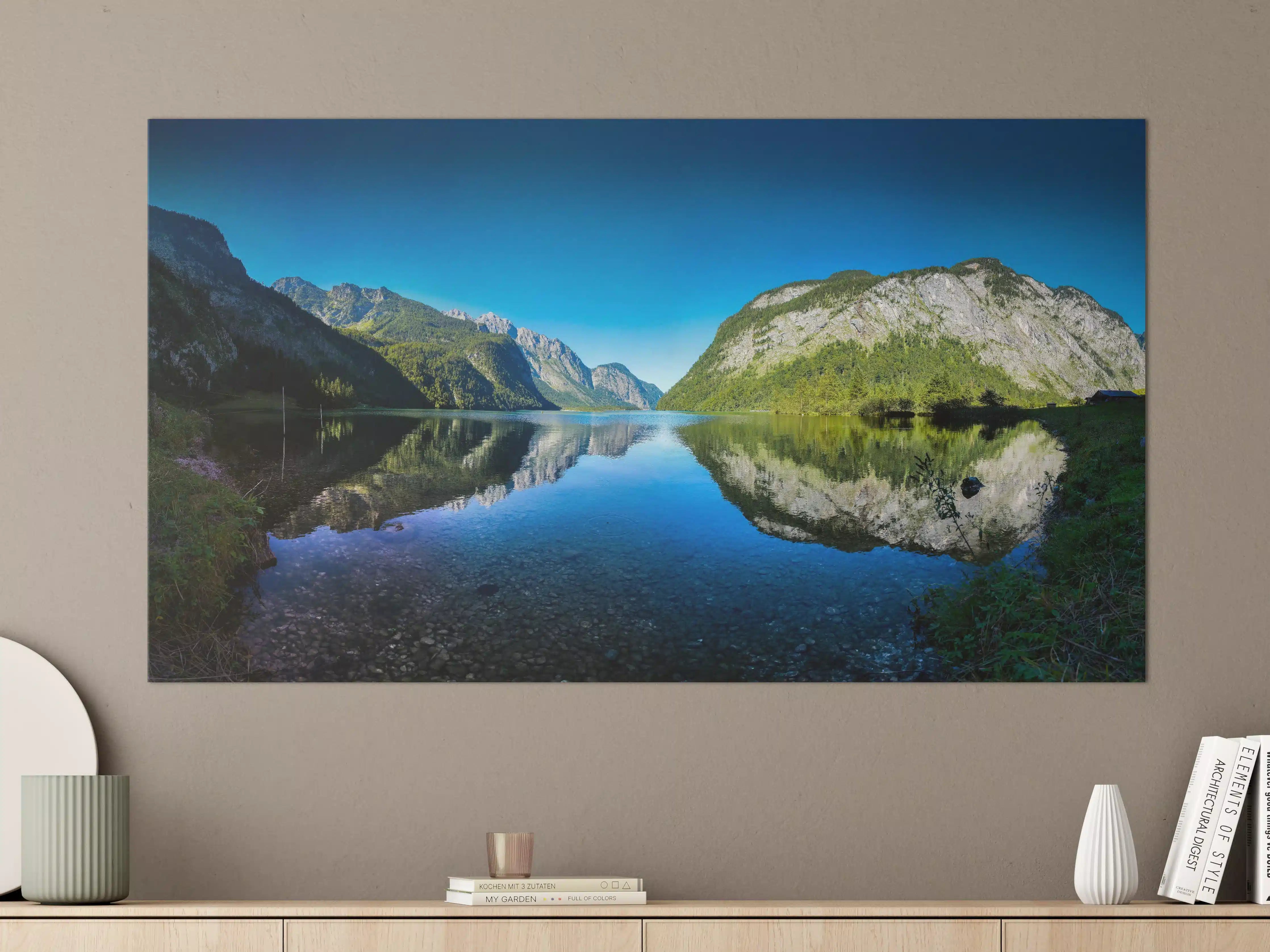 Große Wandbilder - Alpen Königsee Österreich