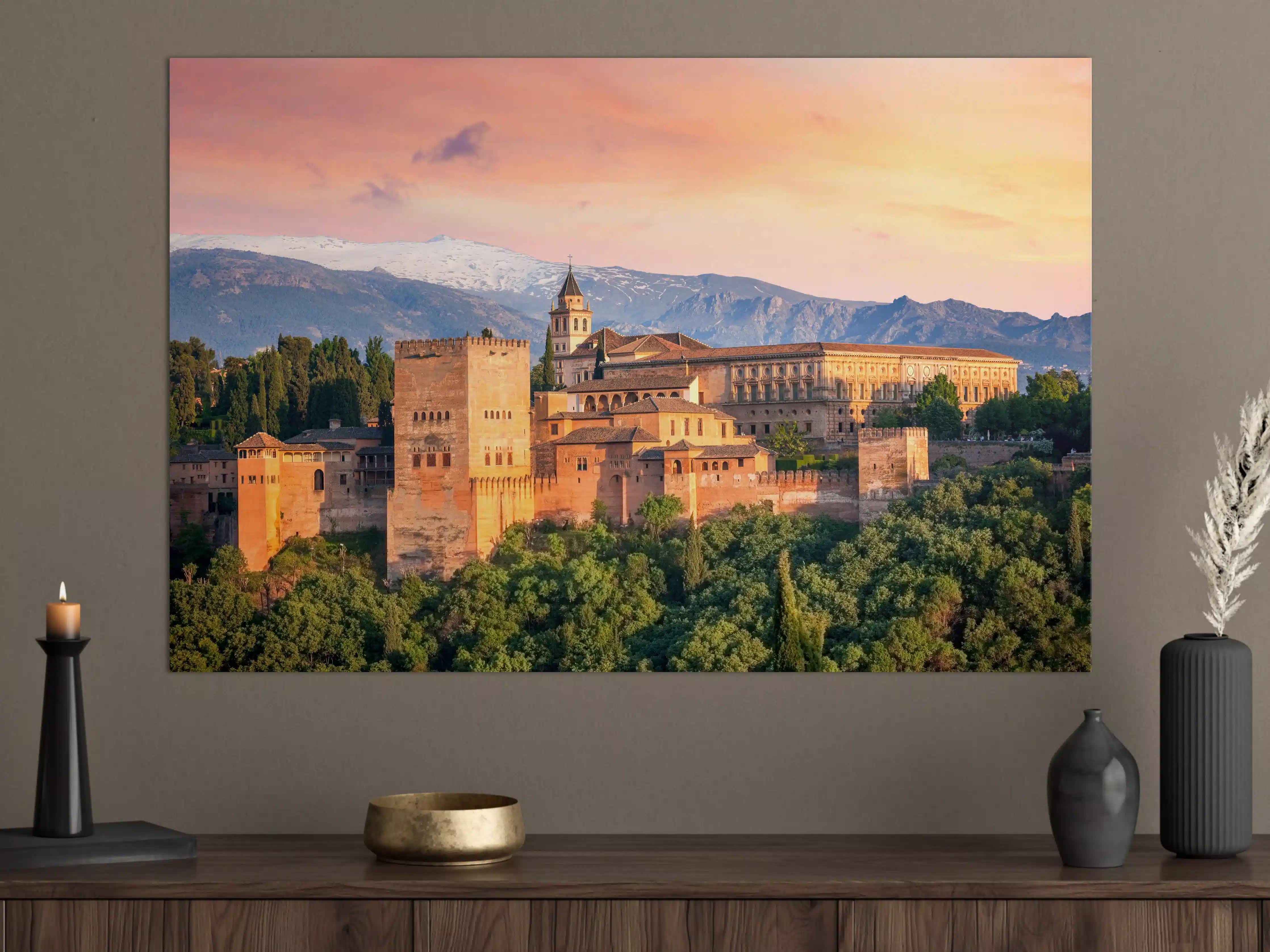 Große Wandbilder - Alte arabische Festung - Alhambra