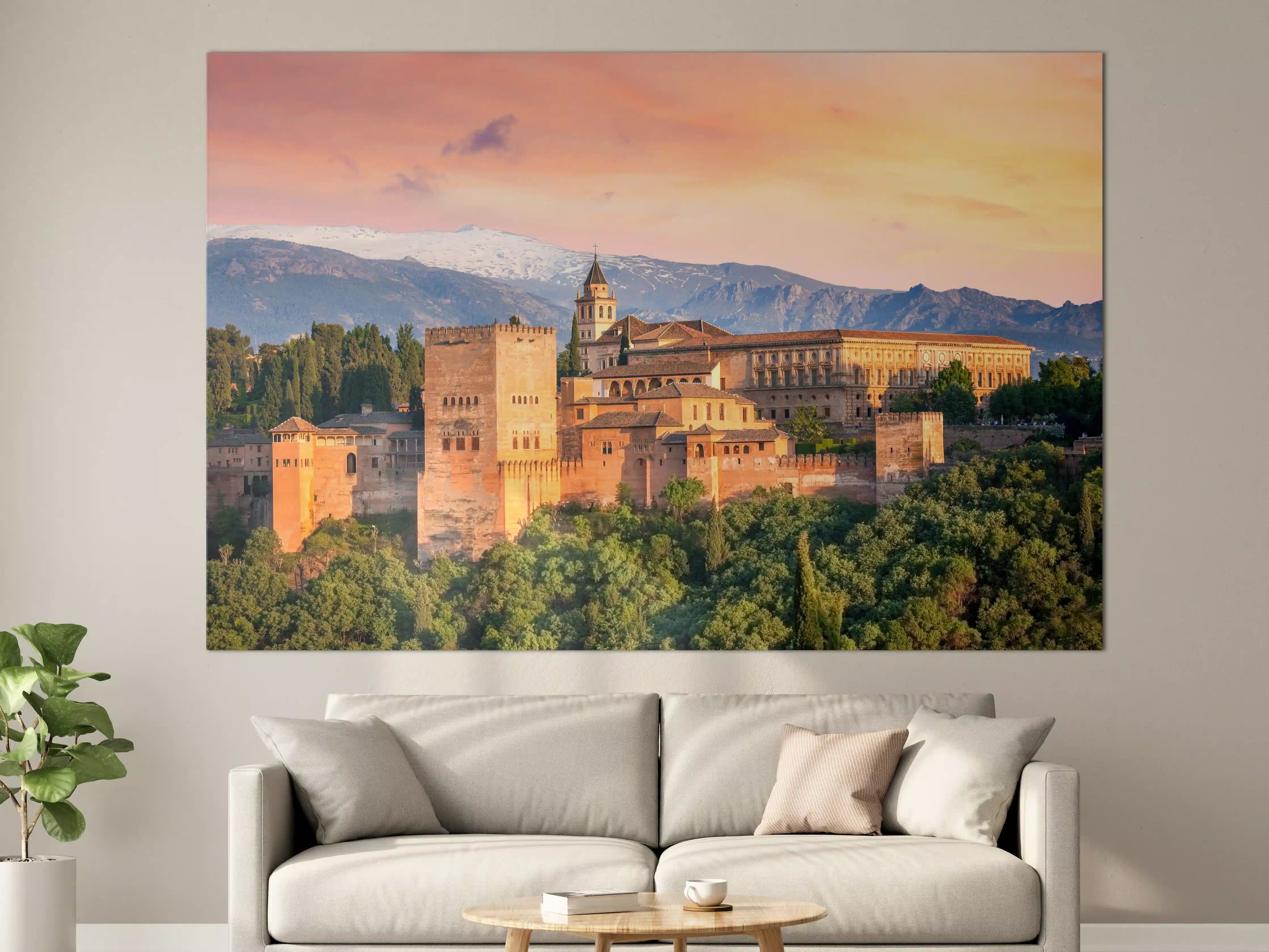 Große Wandbilder - Alte arabische Festung - Alhambra