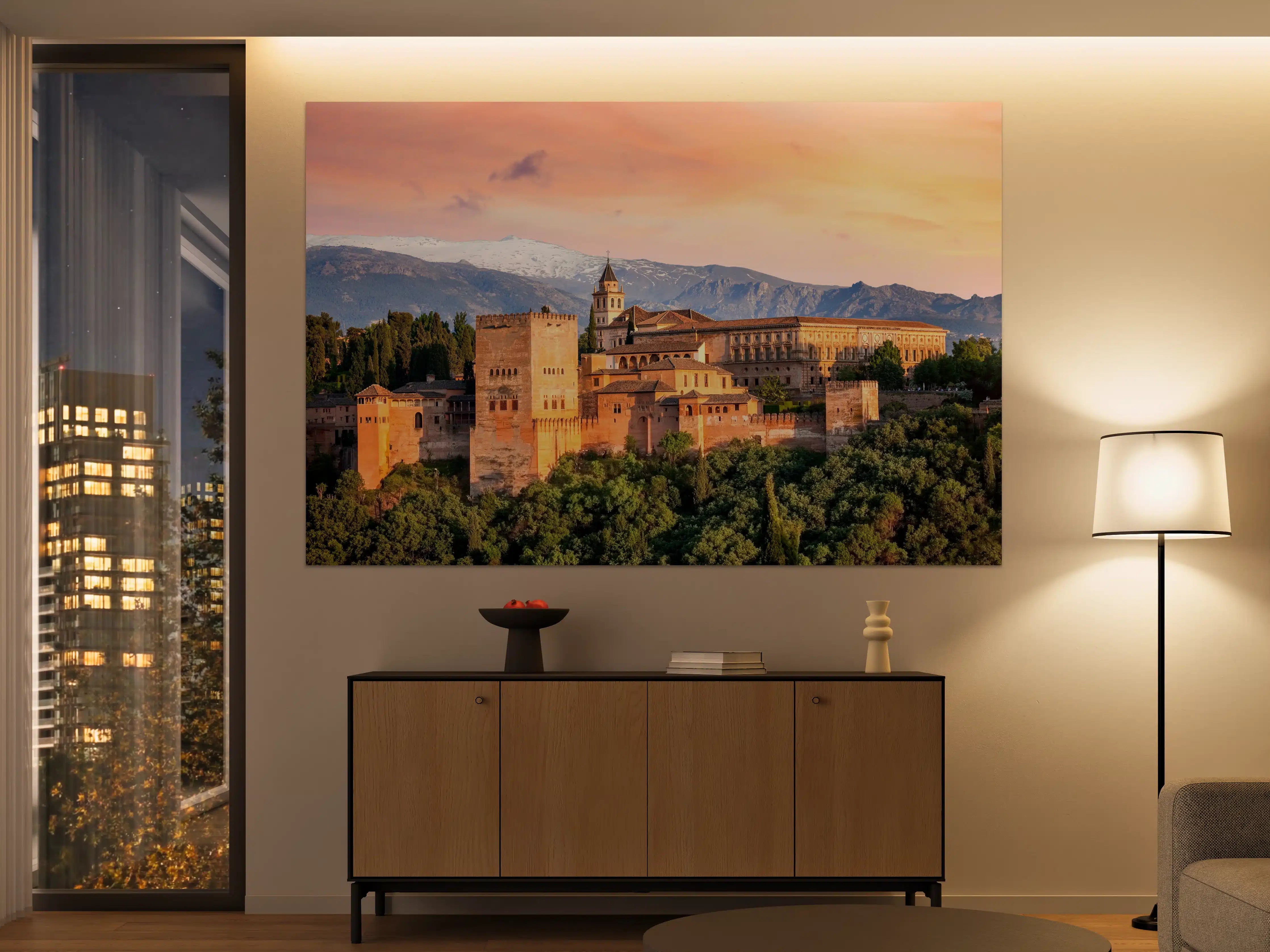 Große Wandbilder - Alte arabische Festung - Alhambra