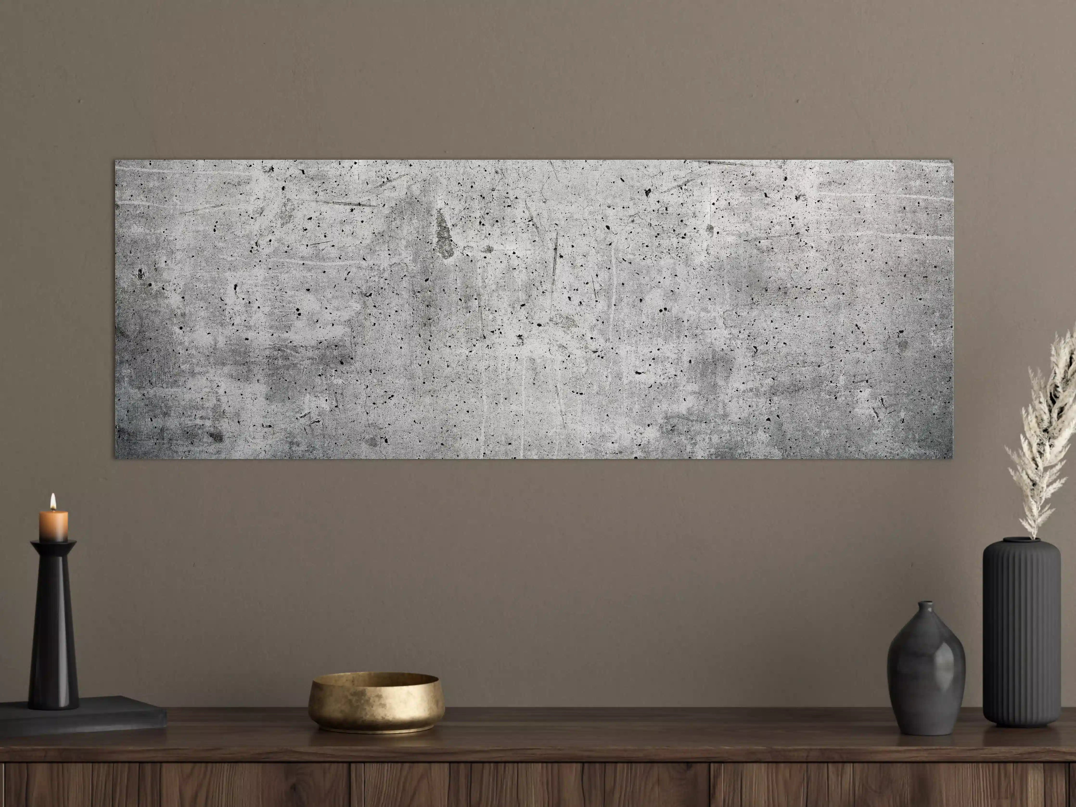 Große Wandbilder - Alte graue Betonwand