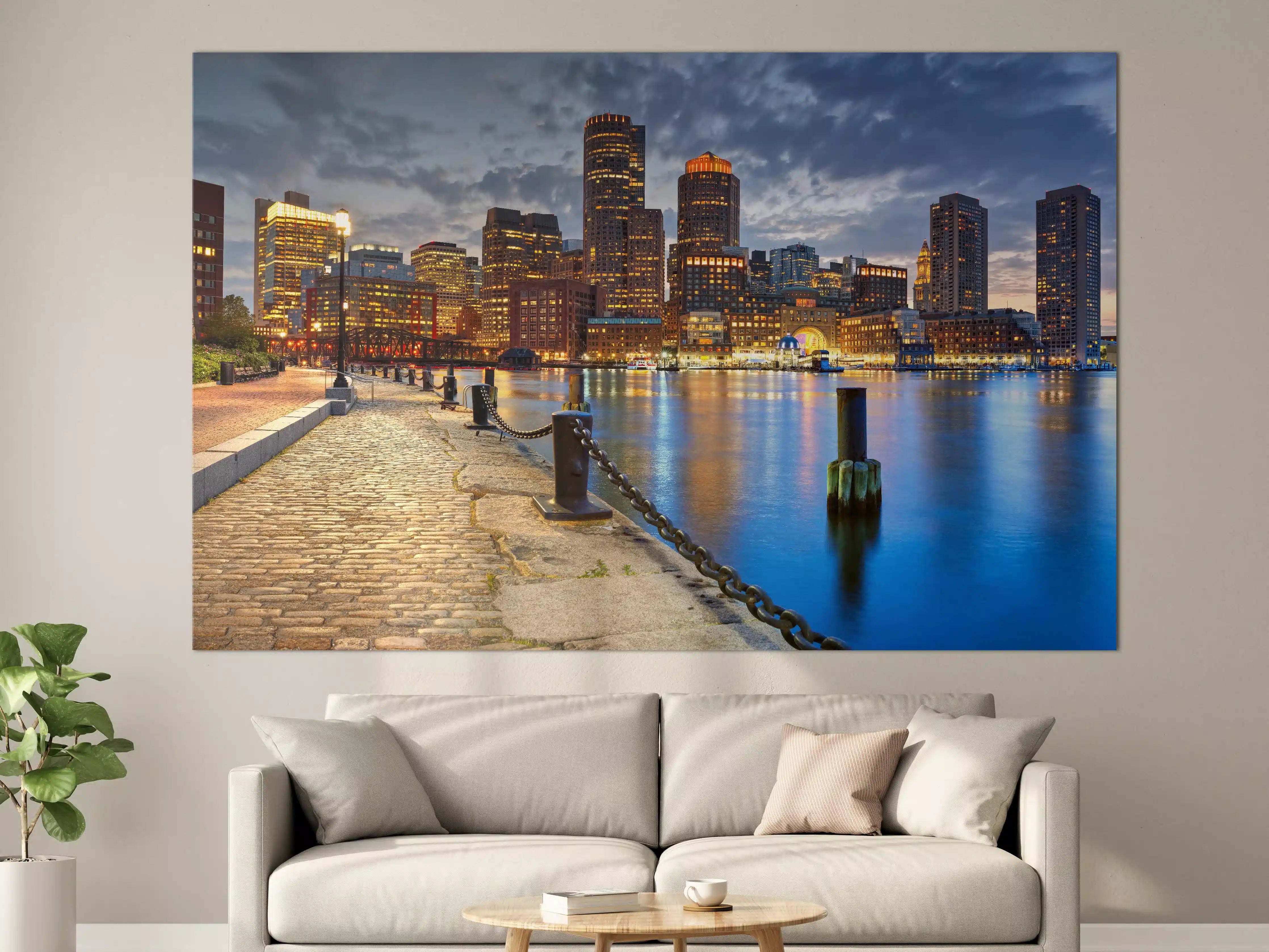 Große Wandbilder - Alte kaputte Betonmauer